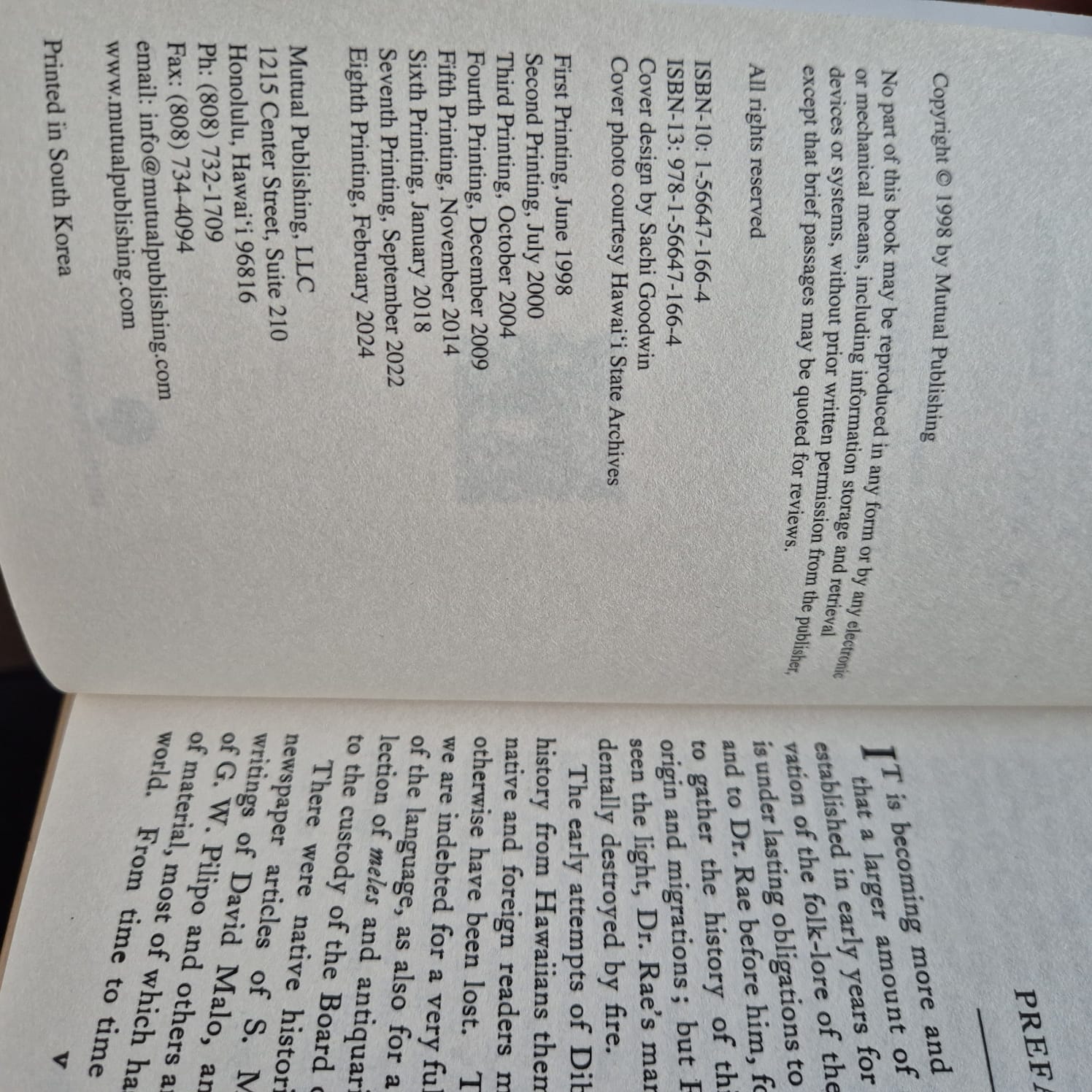 'Hawaiian Folk Tales' compiled by Thomas G. Thrum