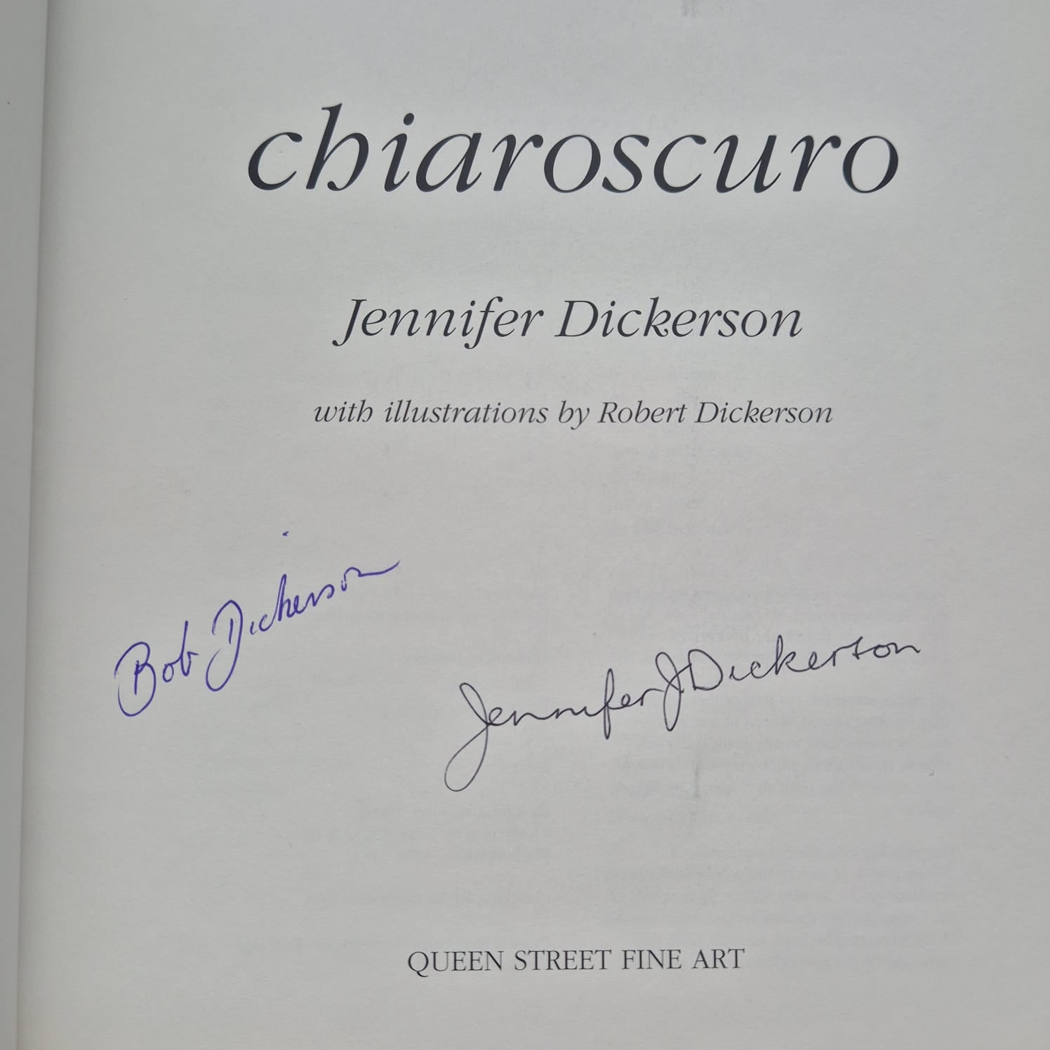 'Chiaroscuro' by Jennifer Dickerson