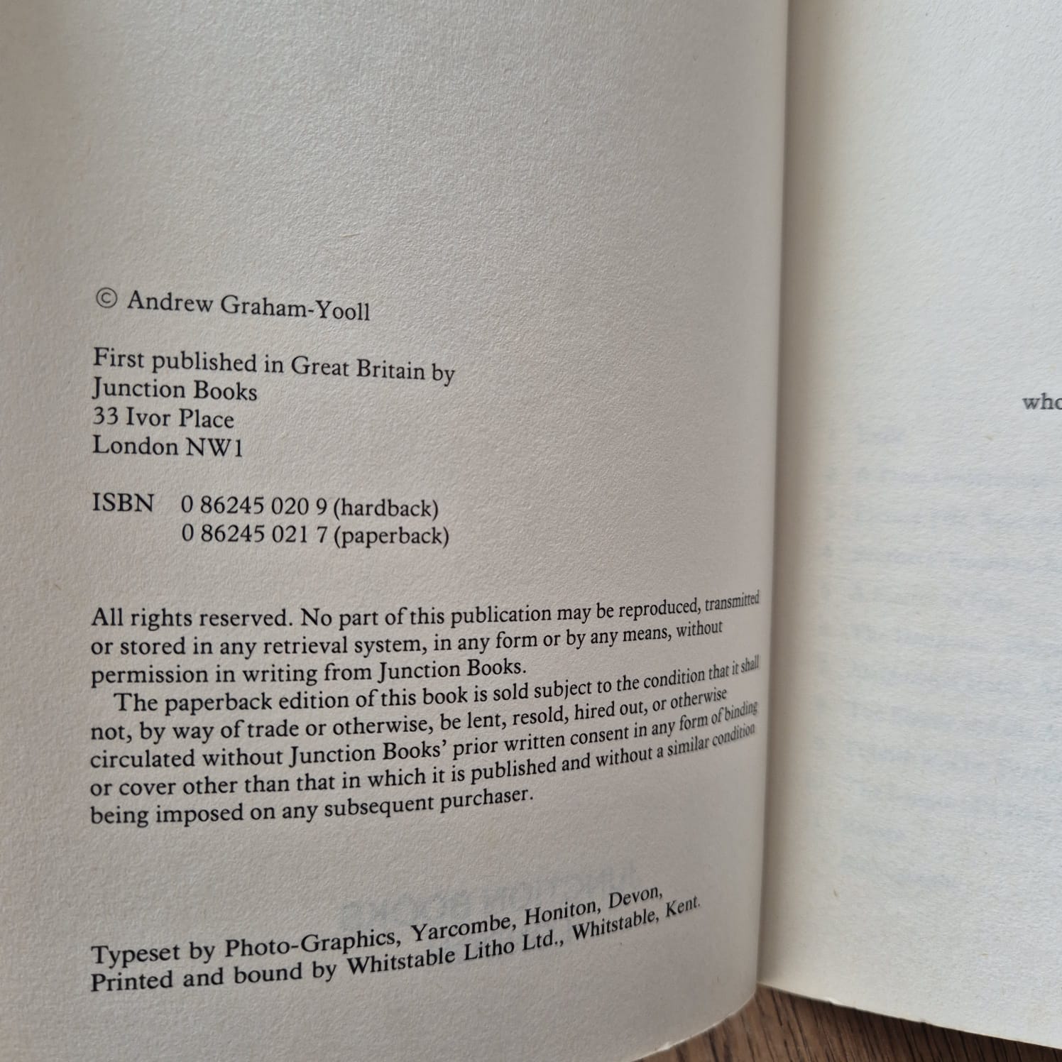 'Portrait of an Exile' by Andrew Graham-Yooll