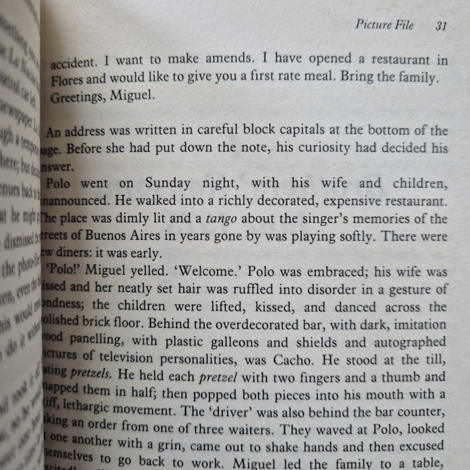 'Portrait of an Exile' by Andrew Graham-Yooll