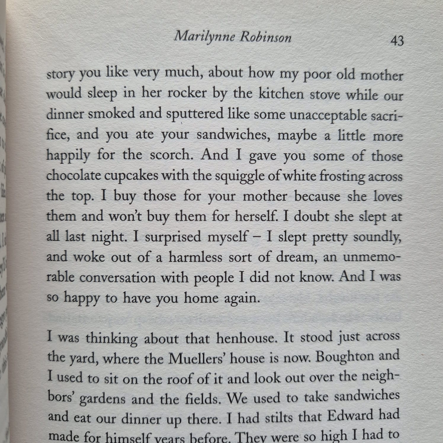 'Gilead' by Marilynne Robinson