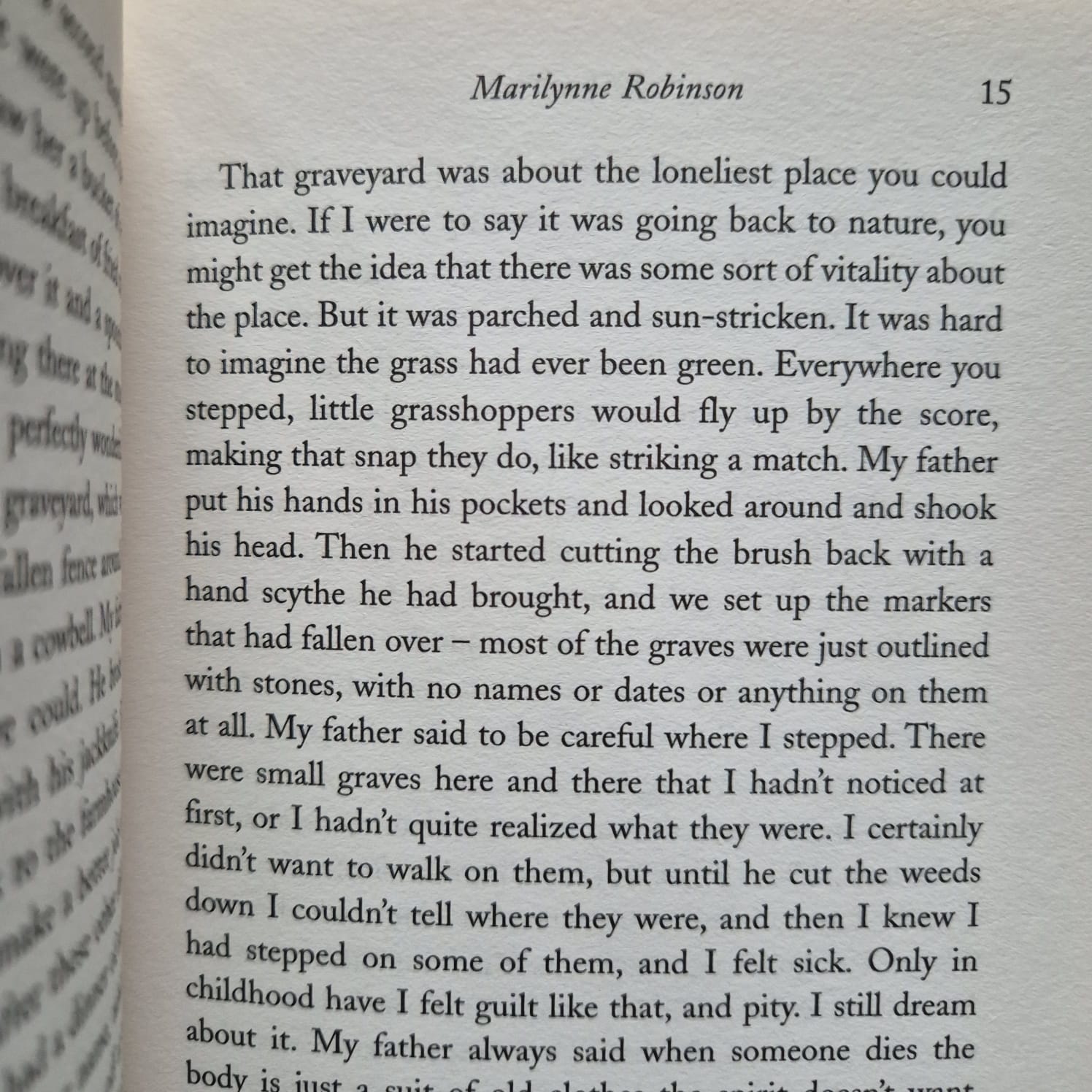'Gilead' by Marilynne Robinson