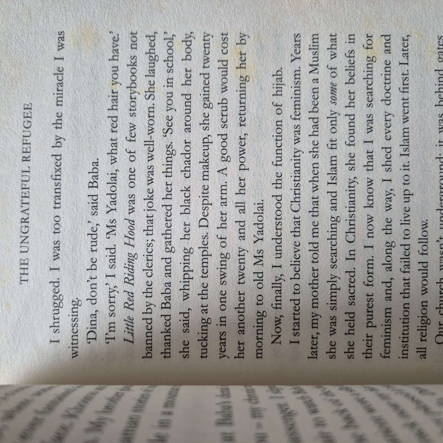 'The Ungrateful Refugee' by Dina Nayeri