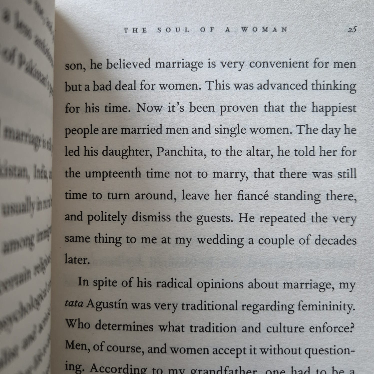 'The Soul of a Woman' by Isabel Allende