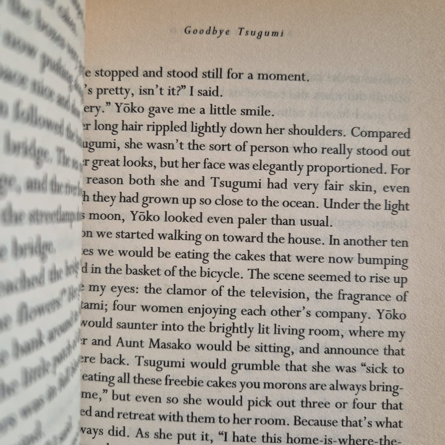 'Goodbye Tsugumi' by Banana Yoshimoto