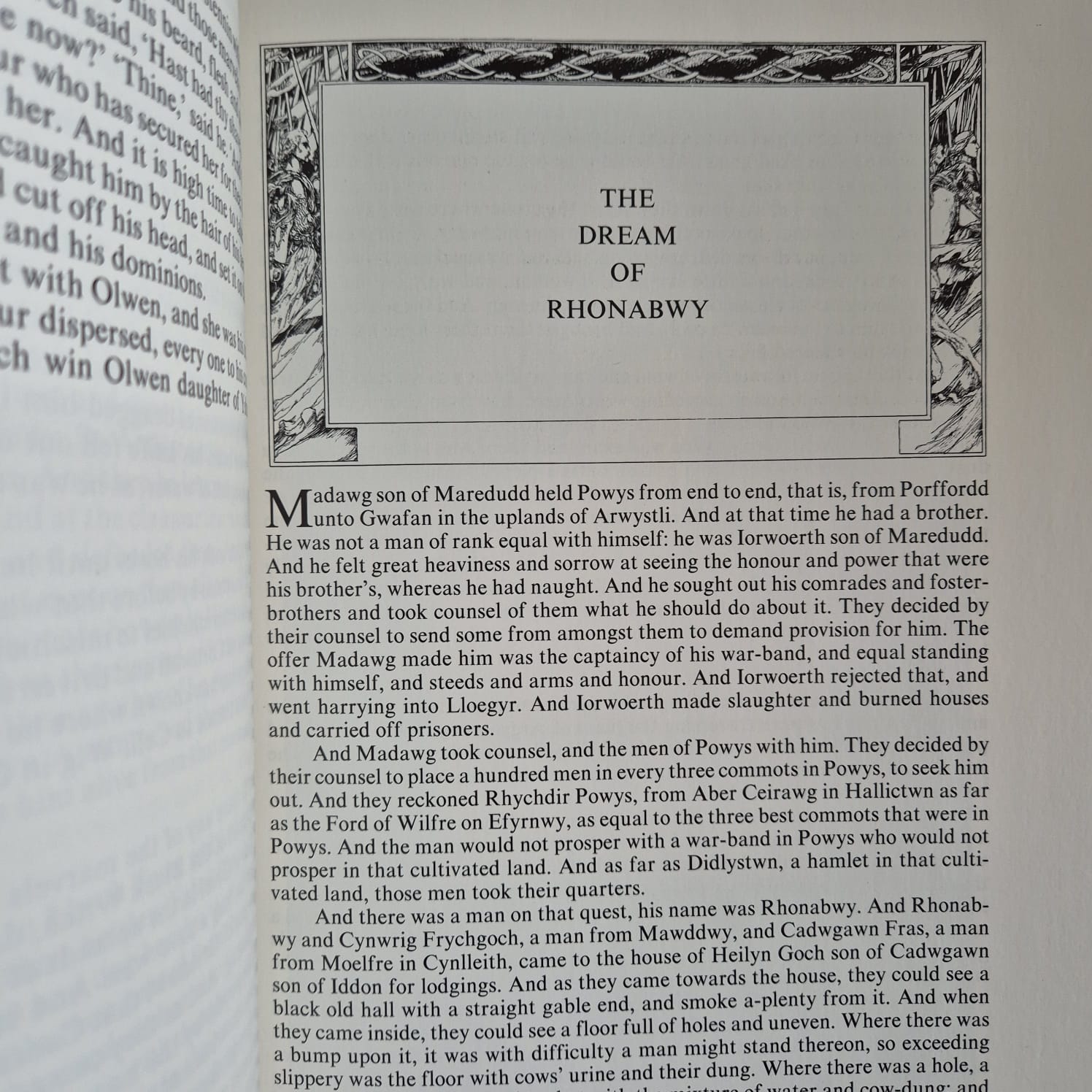 'The Mabinogion' translated by Gwyn & Thomas Jones, illustrated by Alan Lee