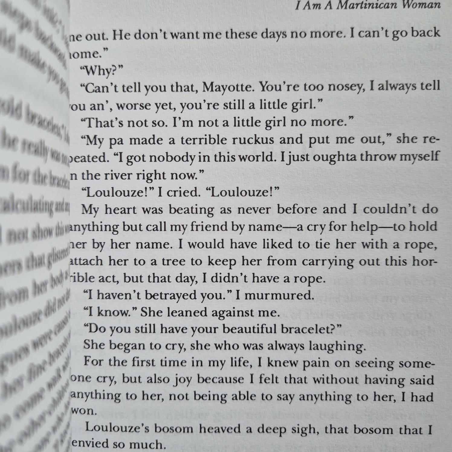 'I Am a Martinican Woman & The White Negress' Mayotte Capécia