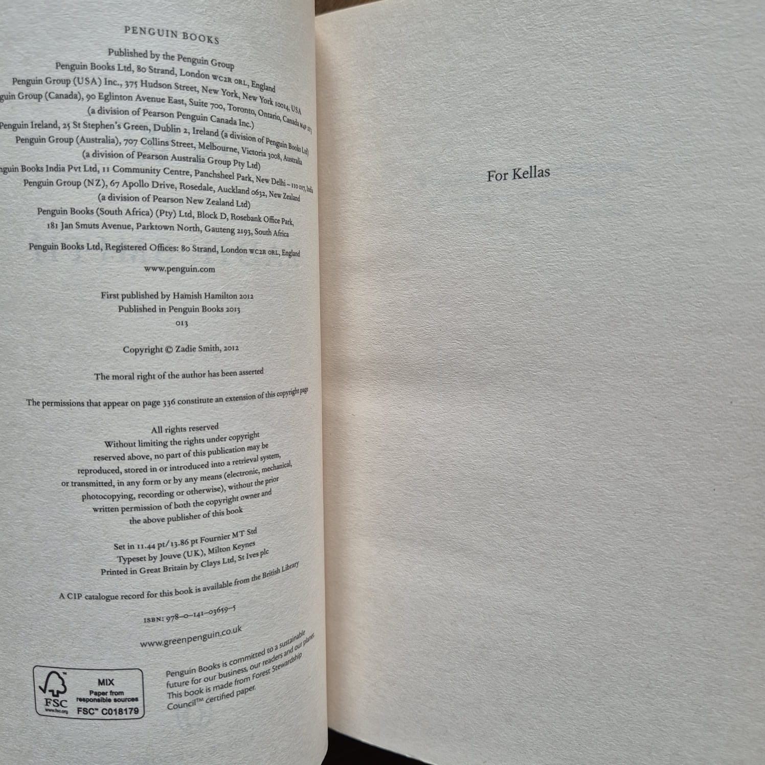 'NW' by Zadie Smith