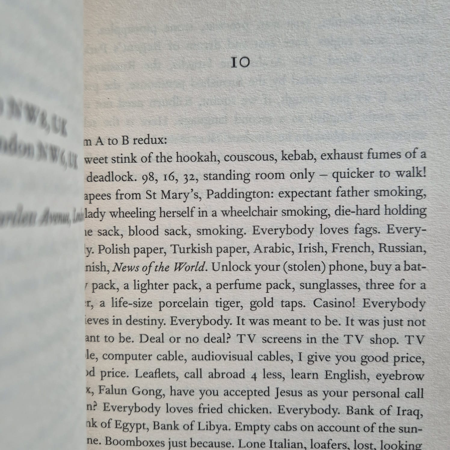 'NW' by Zadie Smith