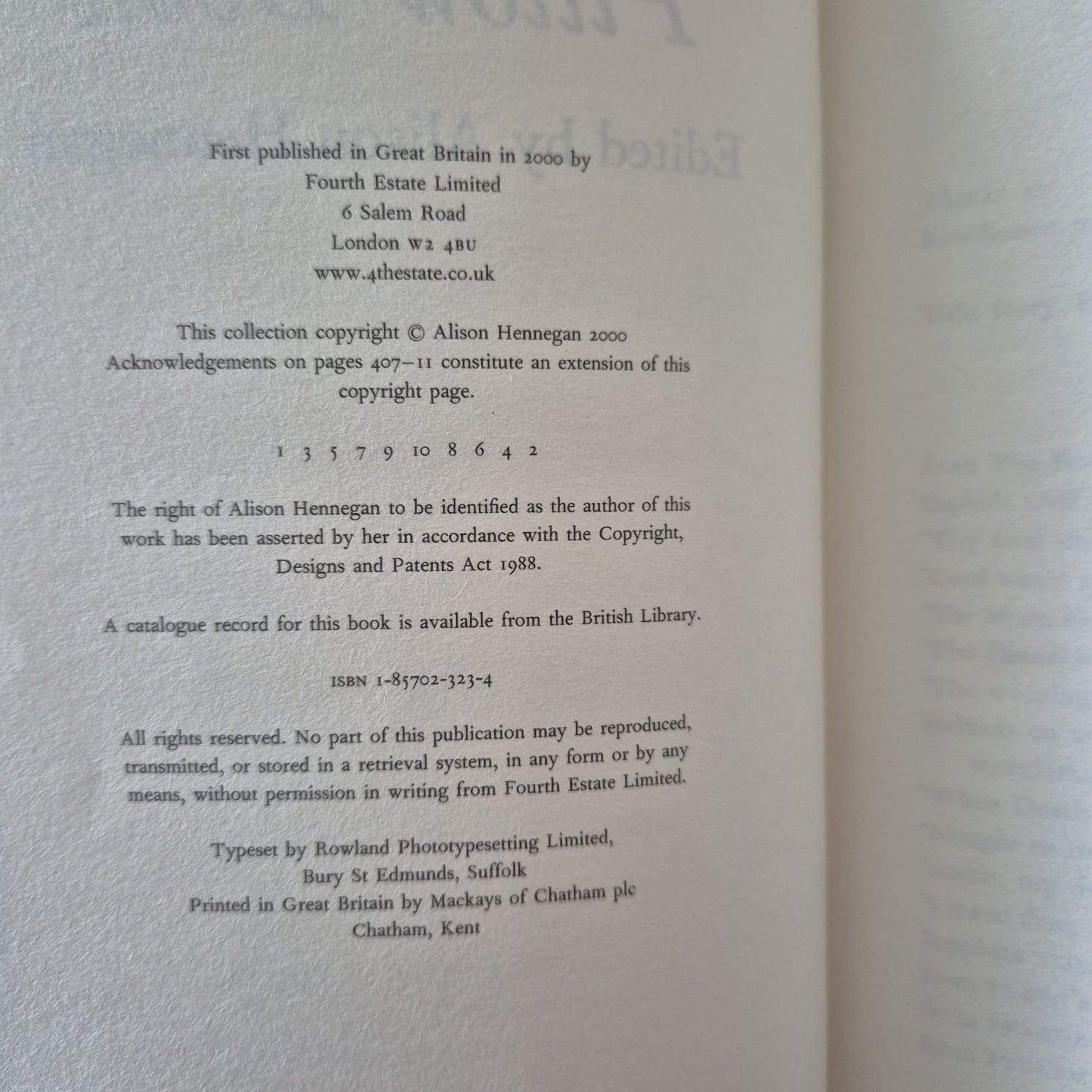 'The Lesbian Pillow Book' edited by Alison Hennegan