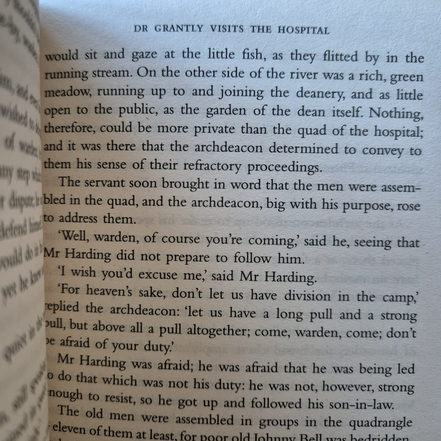 'The Warden' by Anthony Trollope