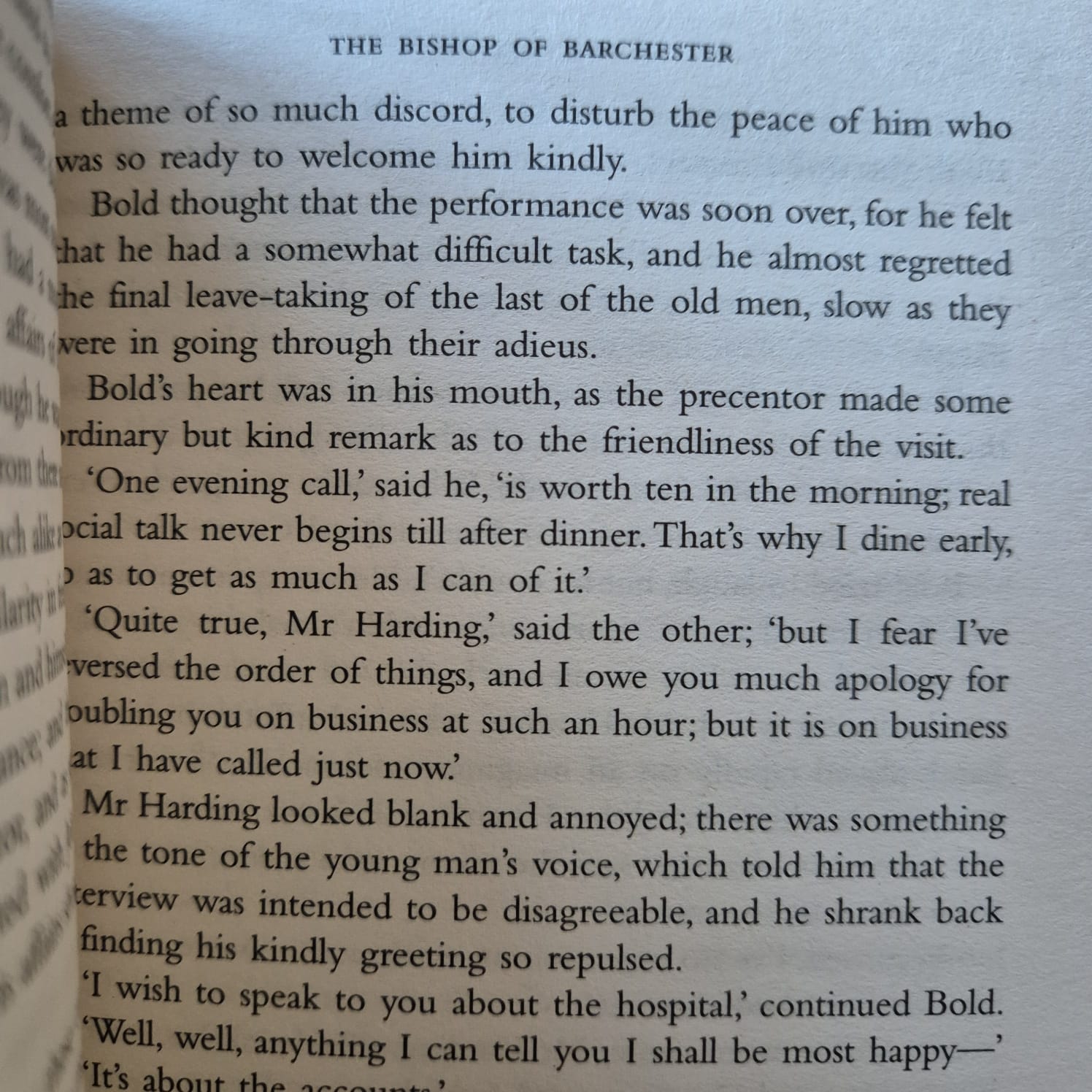 'The Warden' by Anthony Trollope