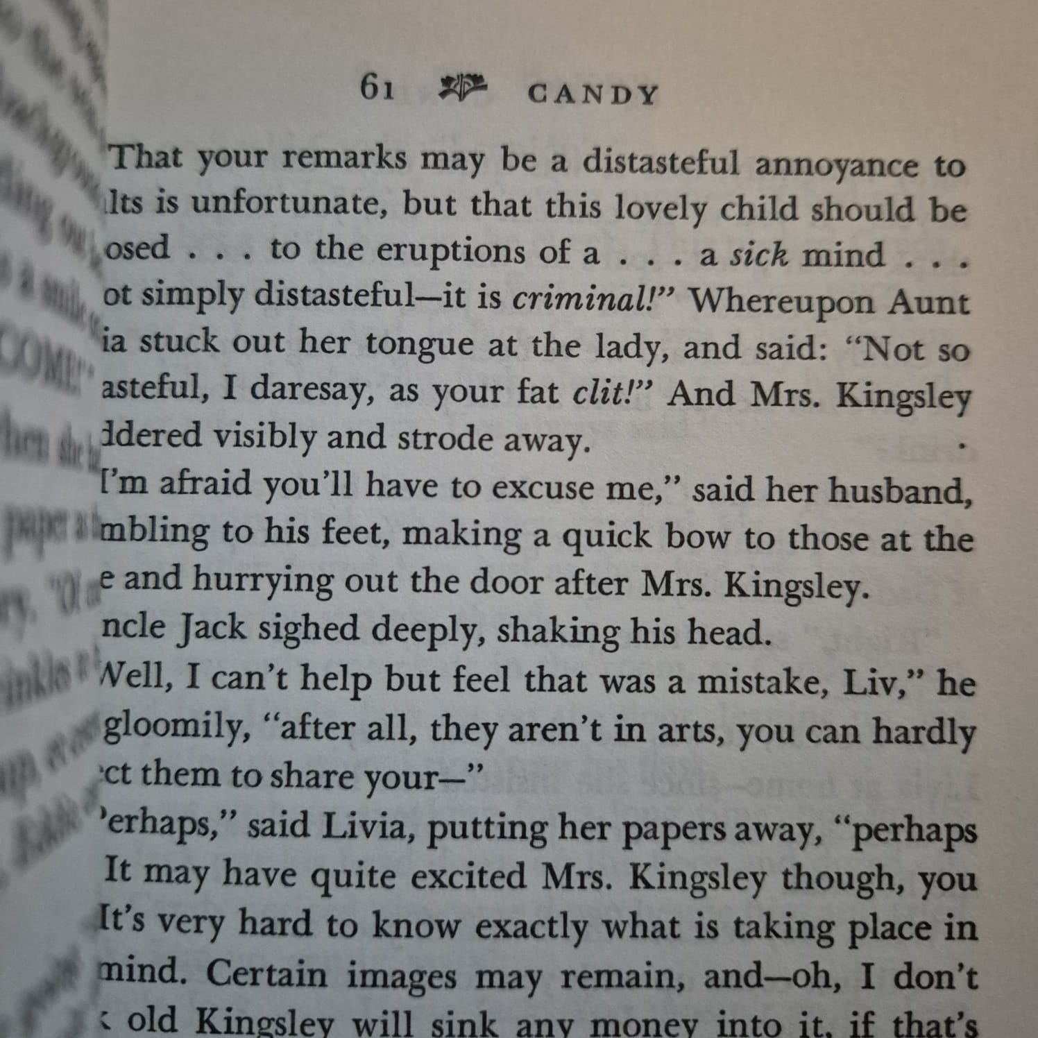 'Candy' by Terry Southern and Mason Hoffenberg