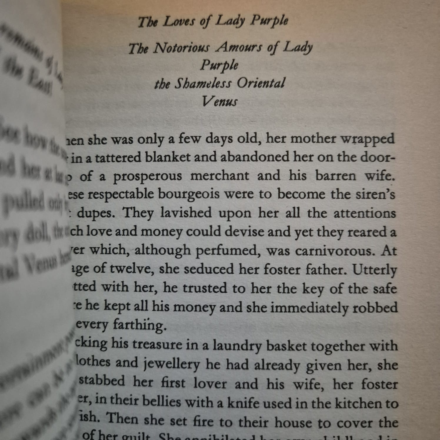 'Fireworks' by Angela Carter