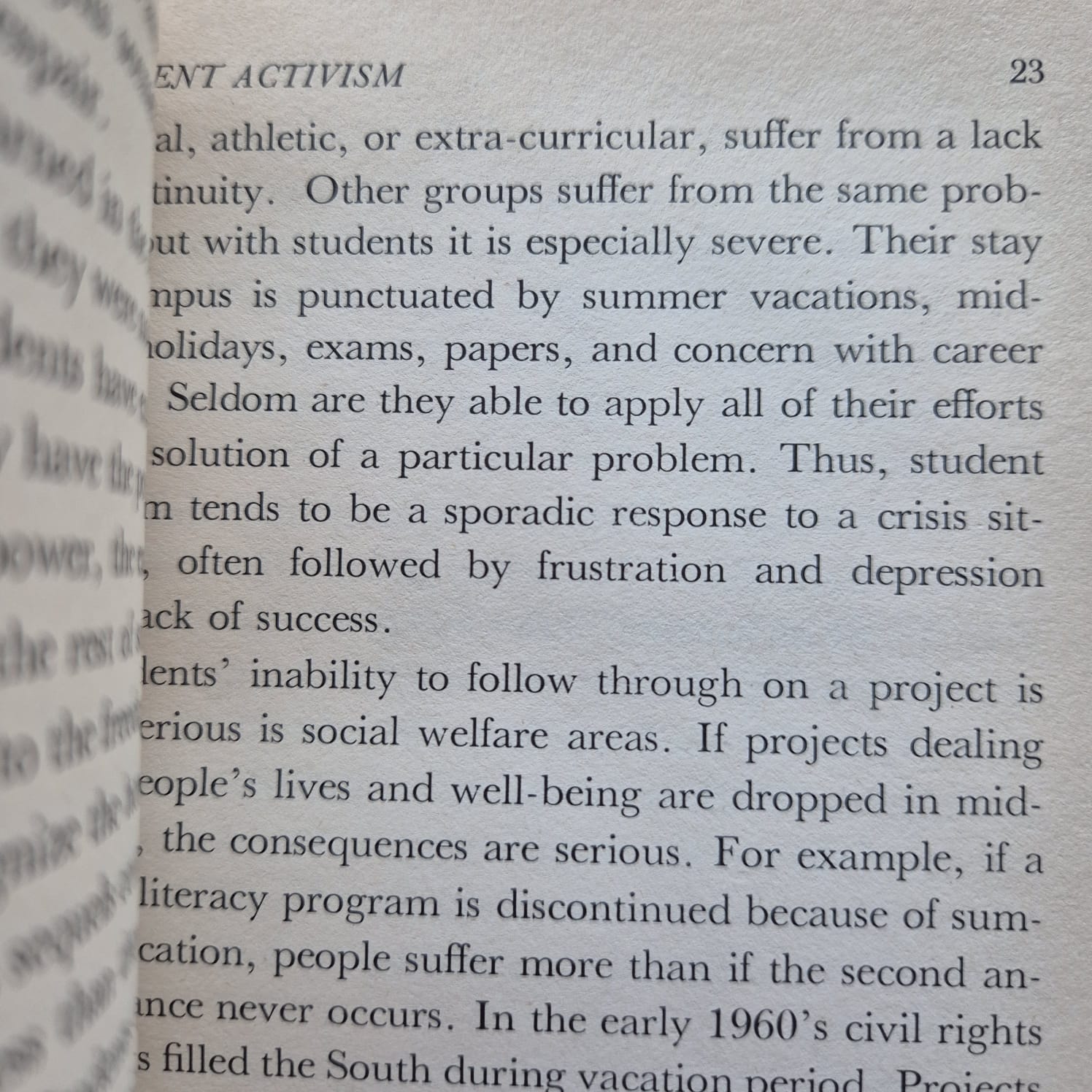 'Action for a Change' by Ralph Nader and Donald Ross