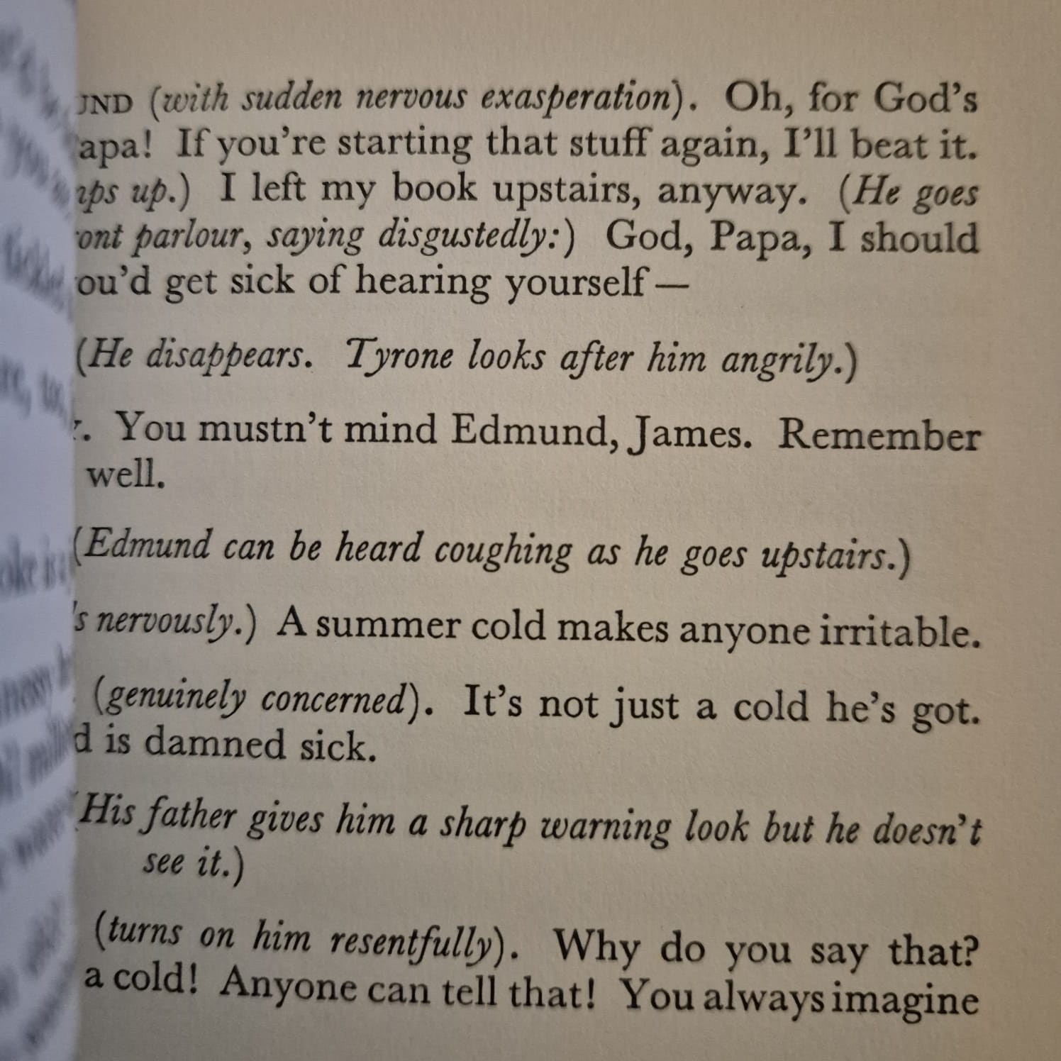 'Long Day’s Journey into Night' by Eugene O’Neill