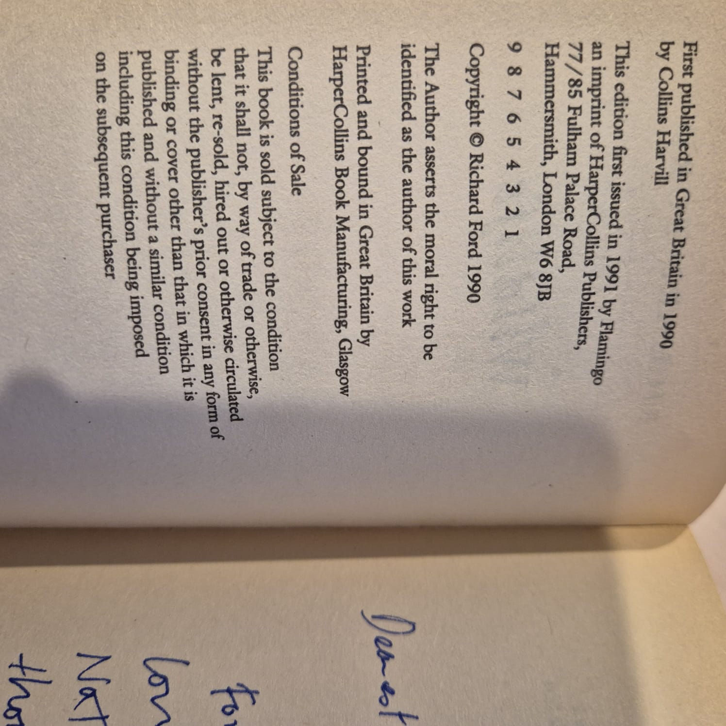 'Wildlife' by Richard Ford