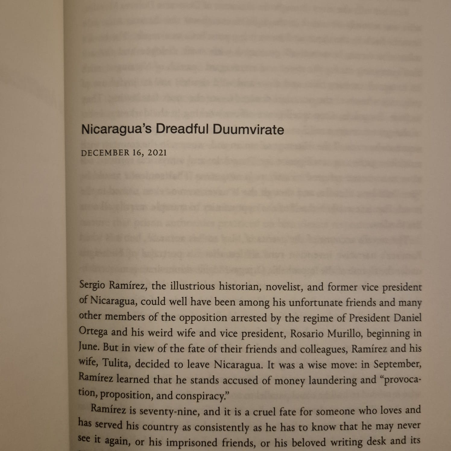 'The Years of Blood: Stories from a Reporting Life in Latin America' by Alma Guillermoprieto