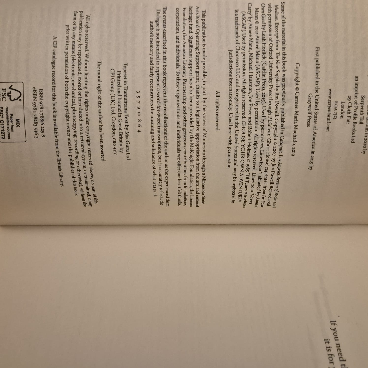 'In the Dream House' by Carmen Maria Machado