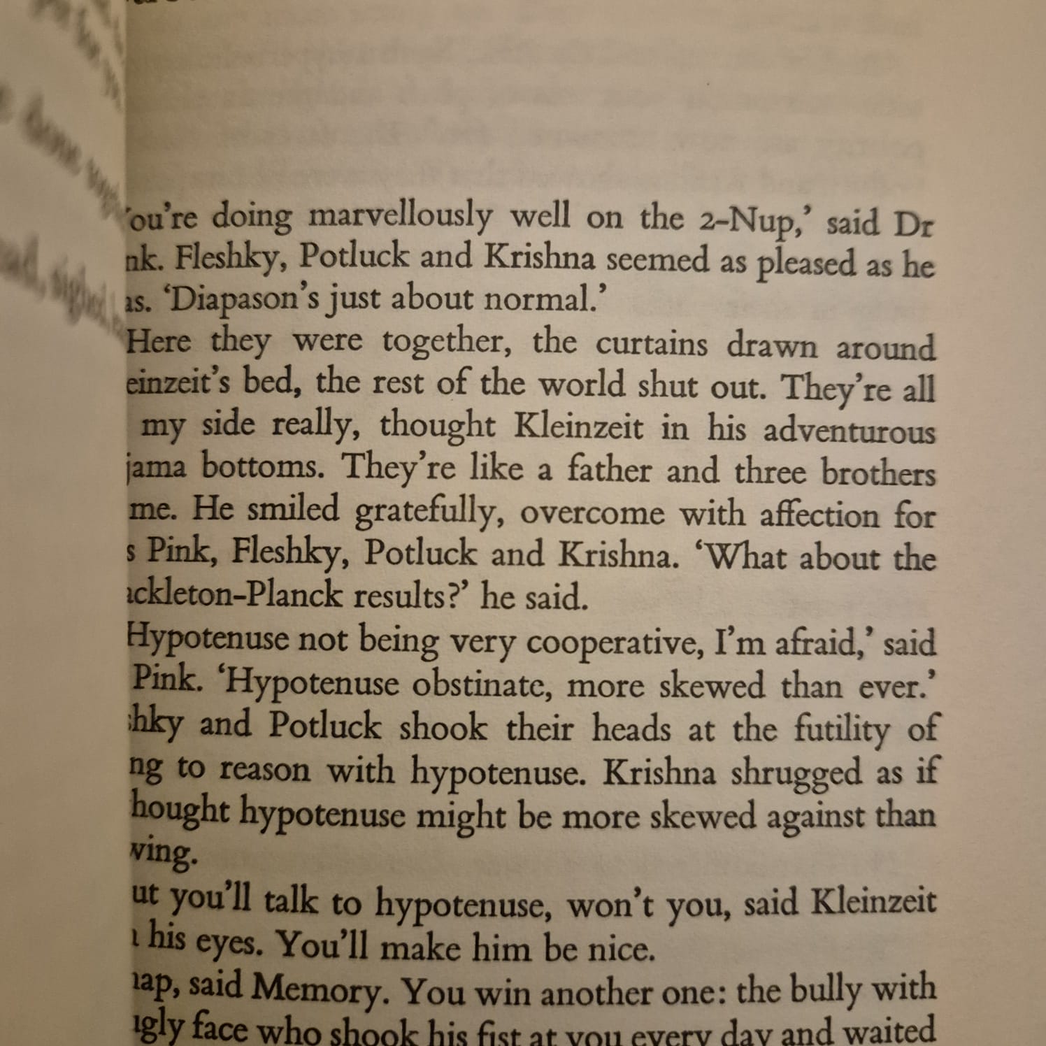 'Kleinzeit' by Russell Hoban