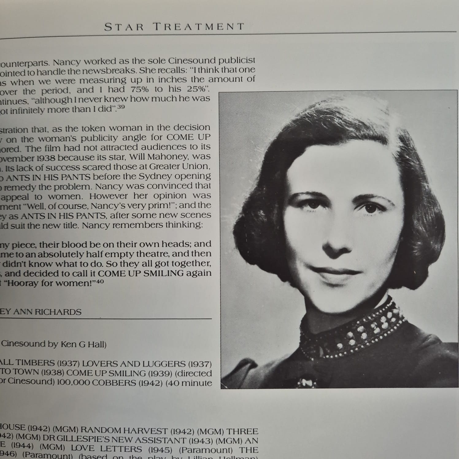 'Brilliant Careers: Women in Australian Cinema' by Andrée Wright