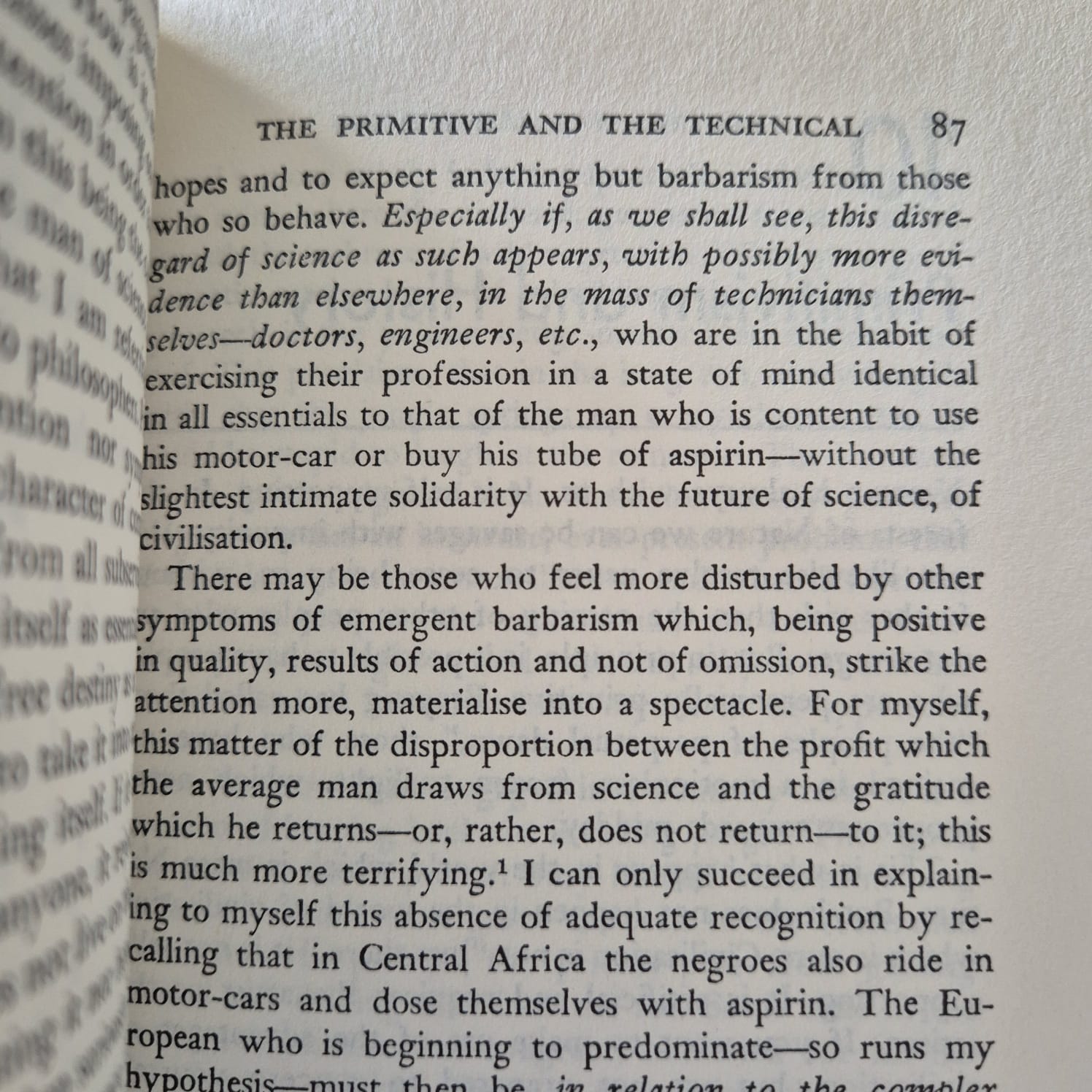'The Revolt of the Masses' by José Ortega y Gasset