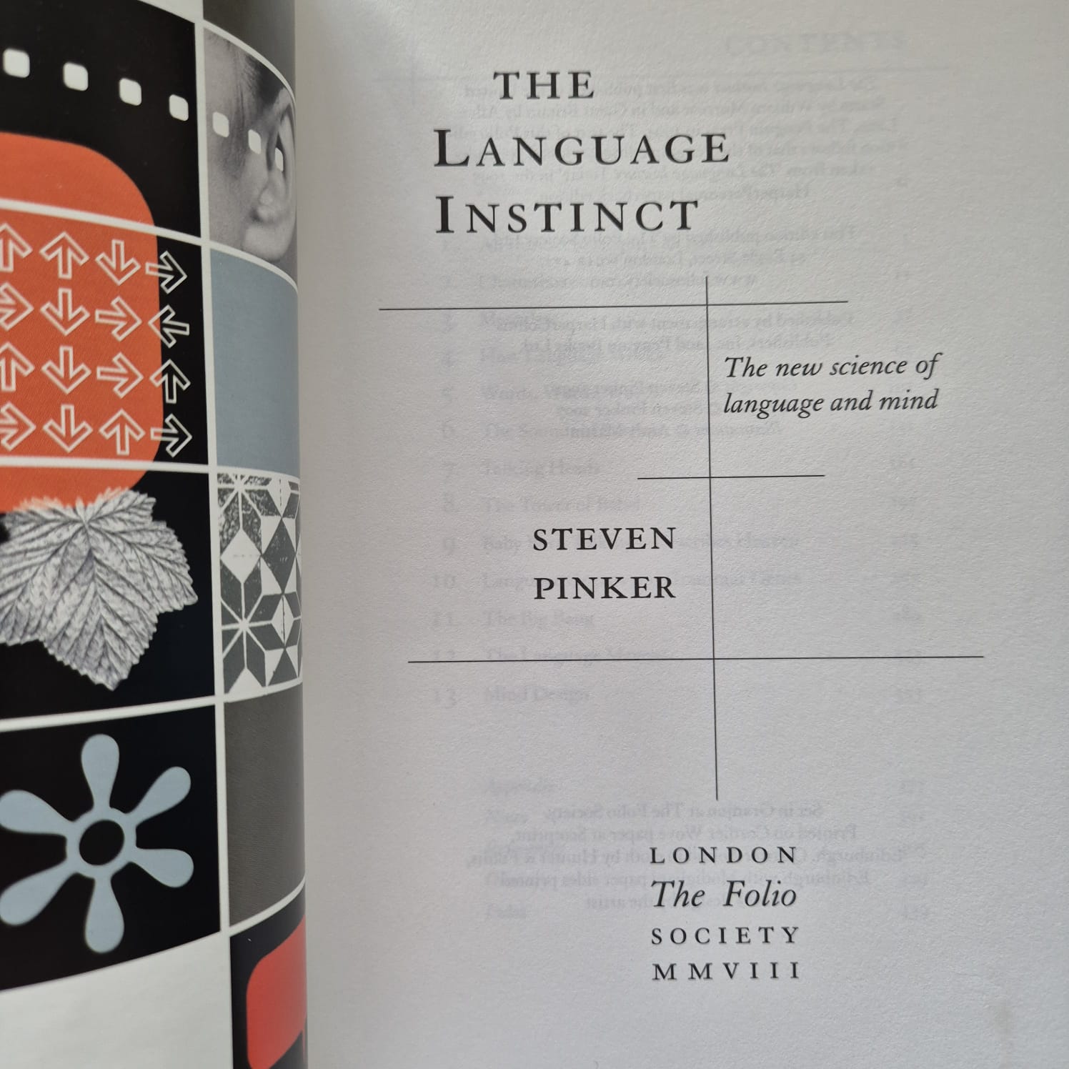 'The Language Instinct: The New Science of Language and Mind' by Steven Pinker