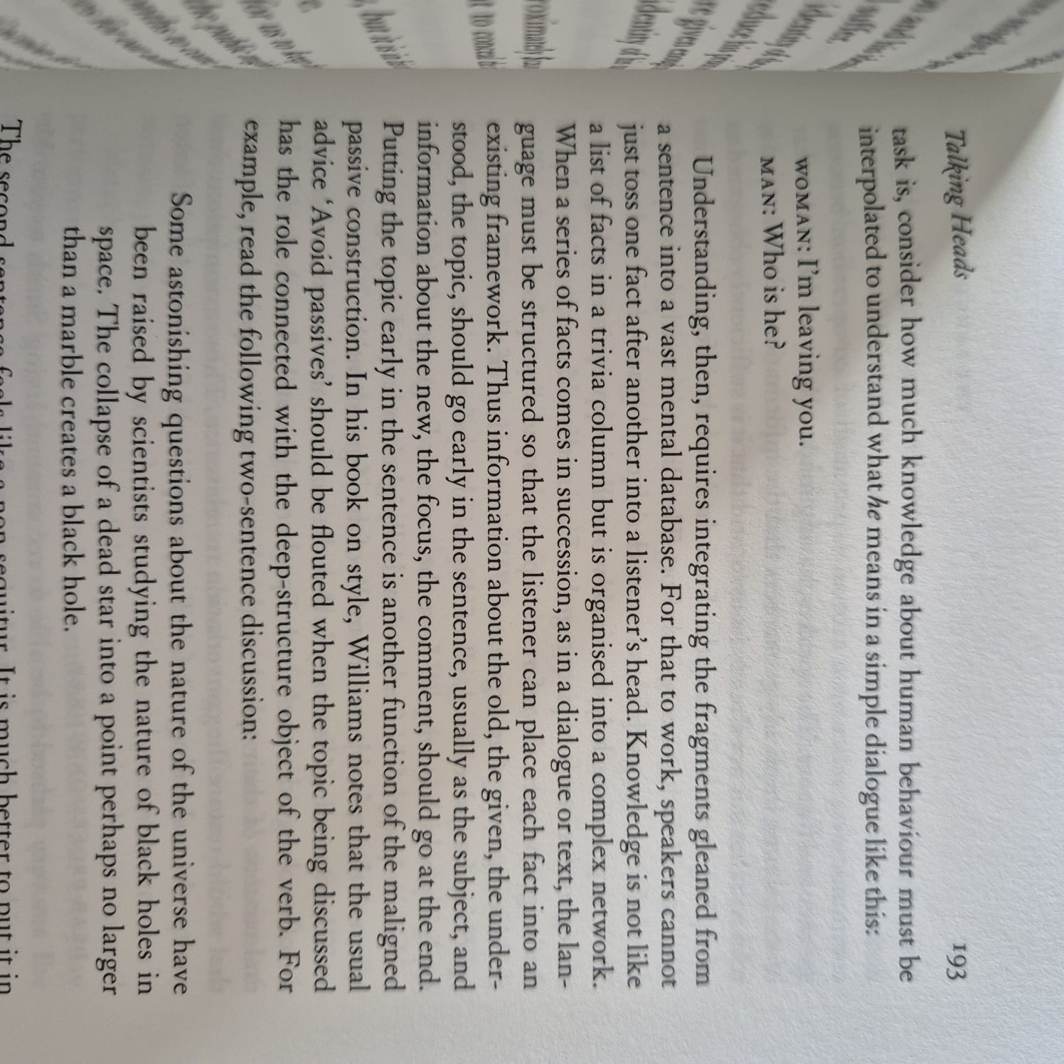 'The Language Instinct: The New Science of Language and Mind' by Steven Pinker
