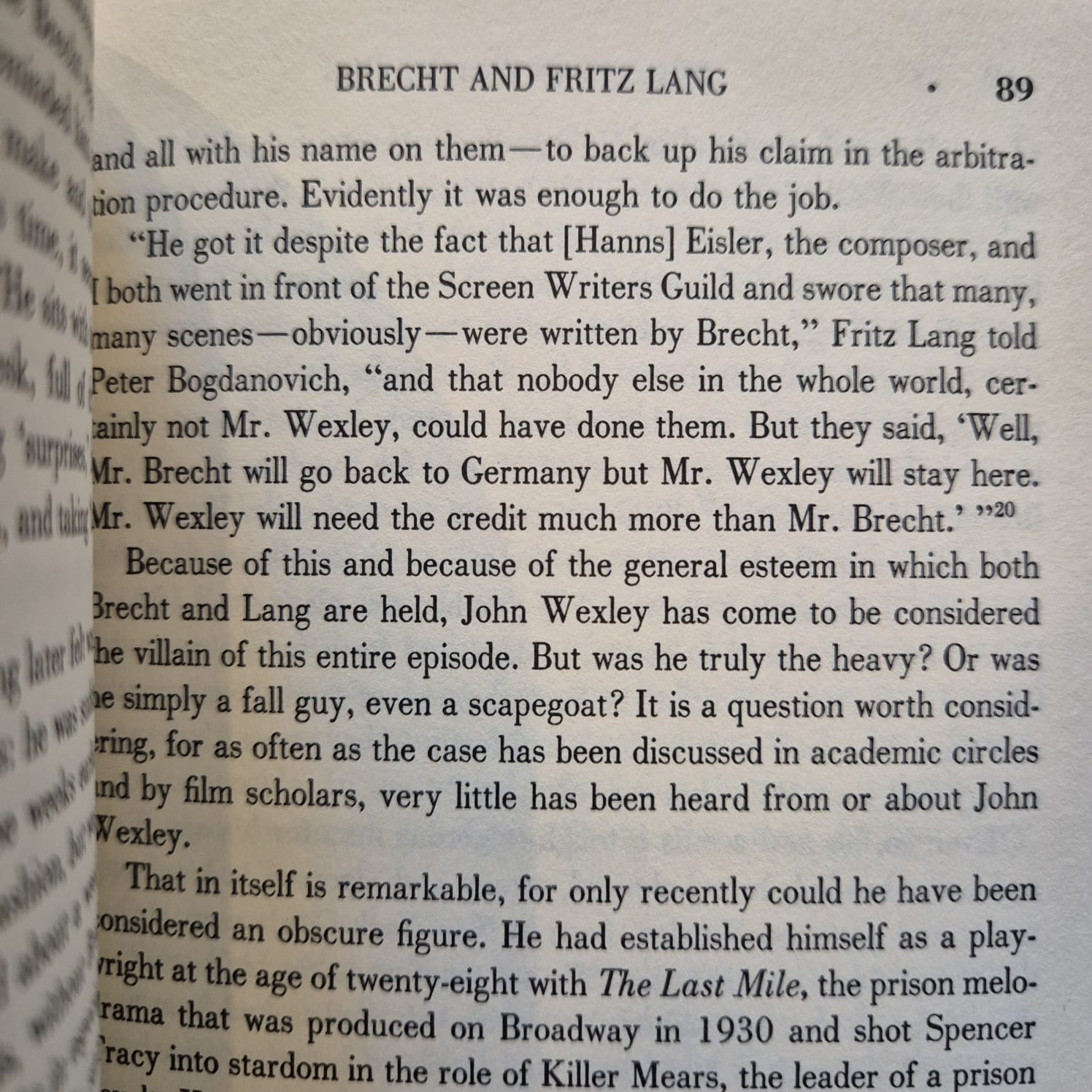 'Brecht in Exile' by Bruce Cook