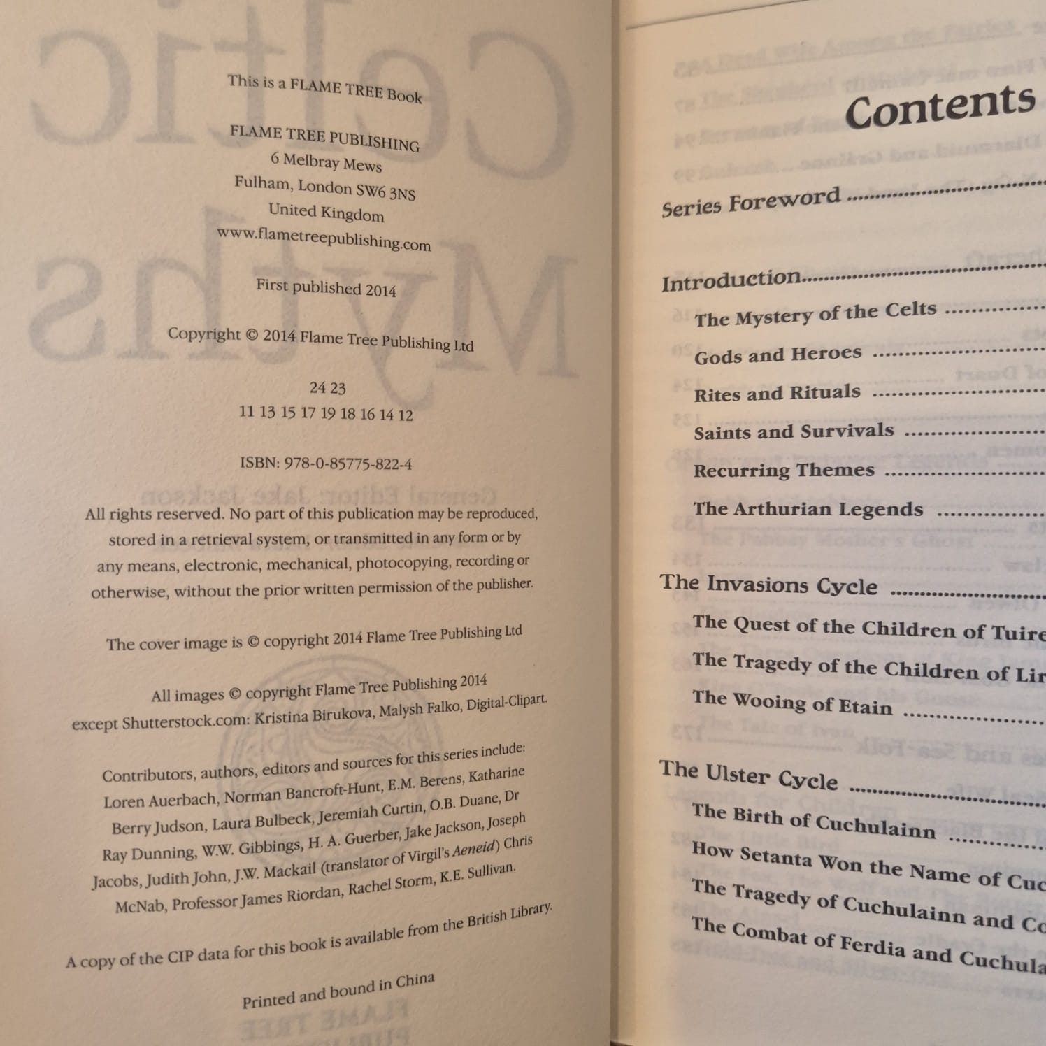 'Celtic Myths' edited by Jake Jackson