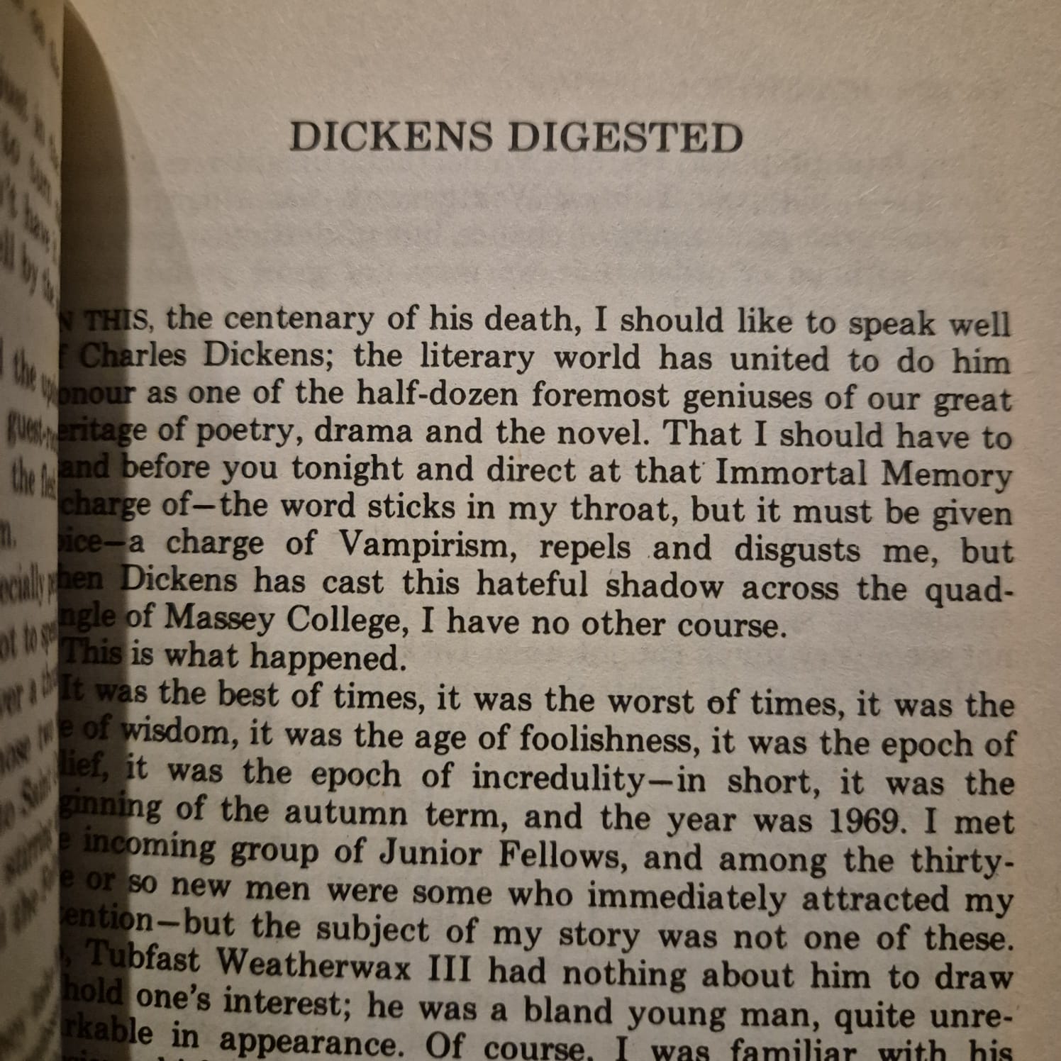 'High Spirits: A Collection of Ghost Stories' by Robertson Davies