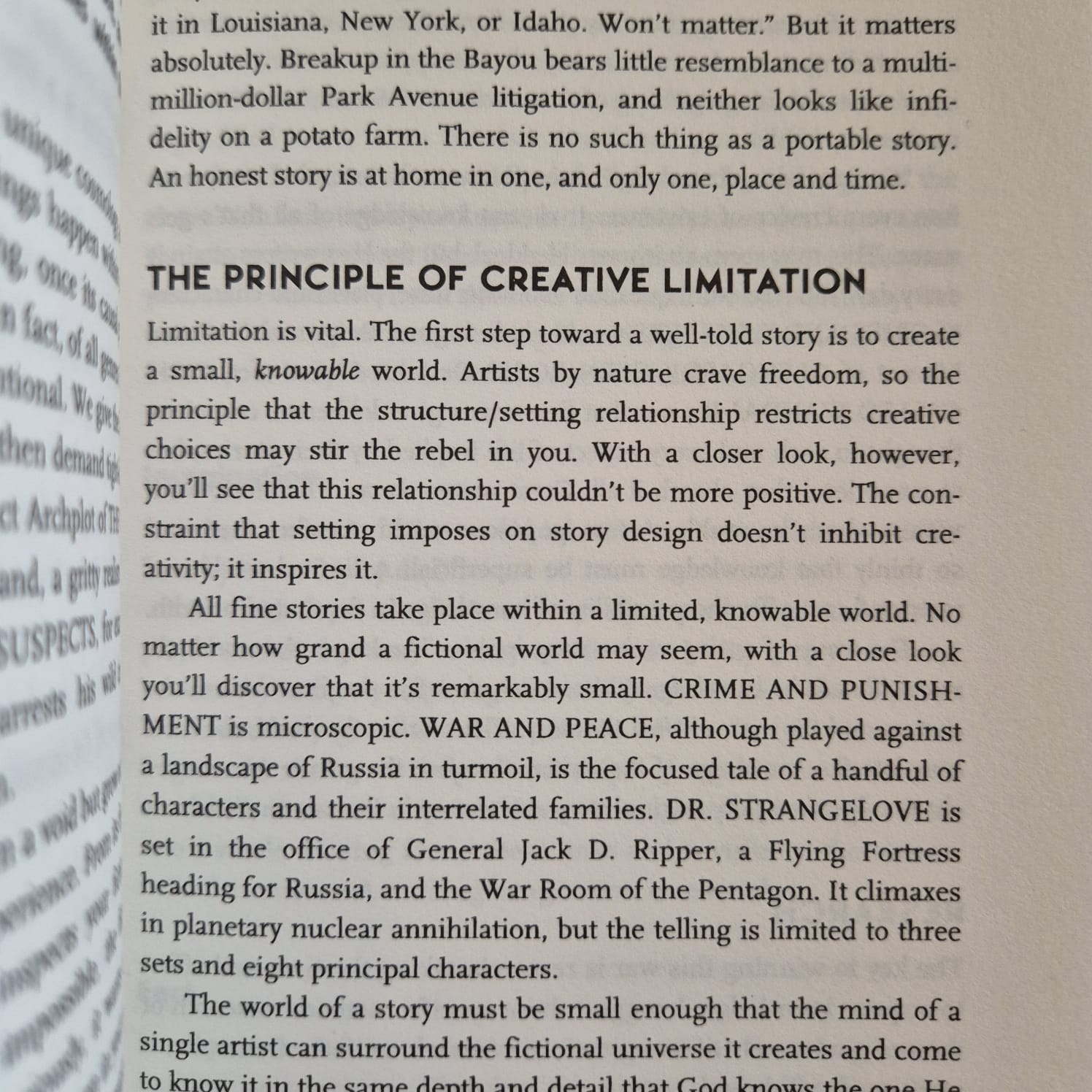 'Story: Substance, Structure, Style, and the Principles of Screenwriting' by Robert McKee