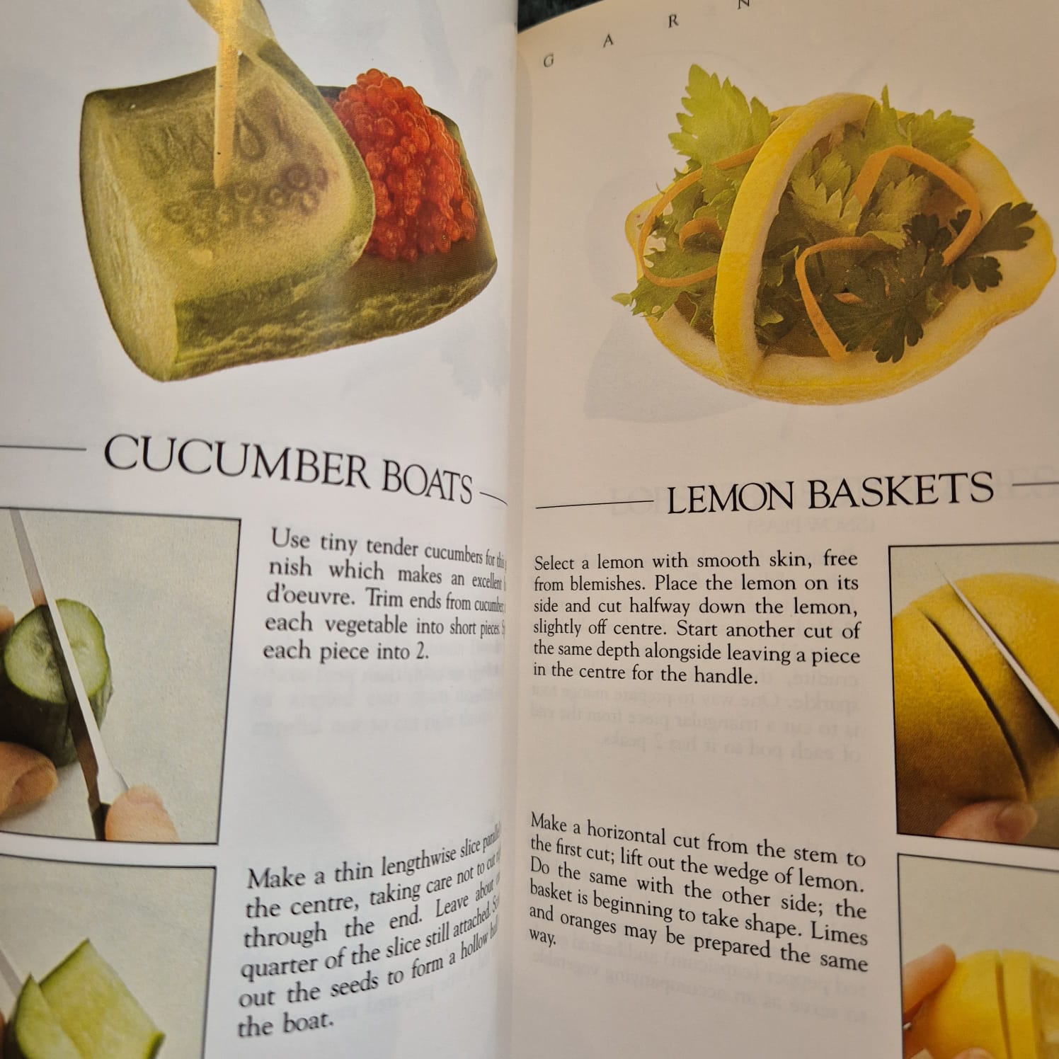 'The Book of Garnishes' by June Budgen