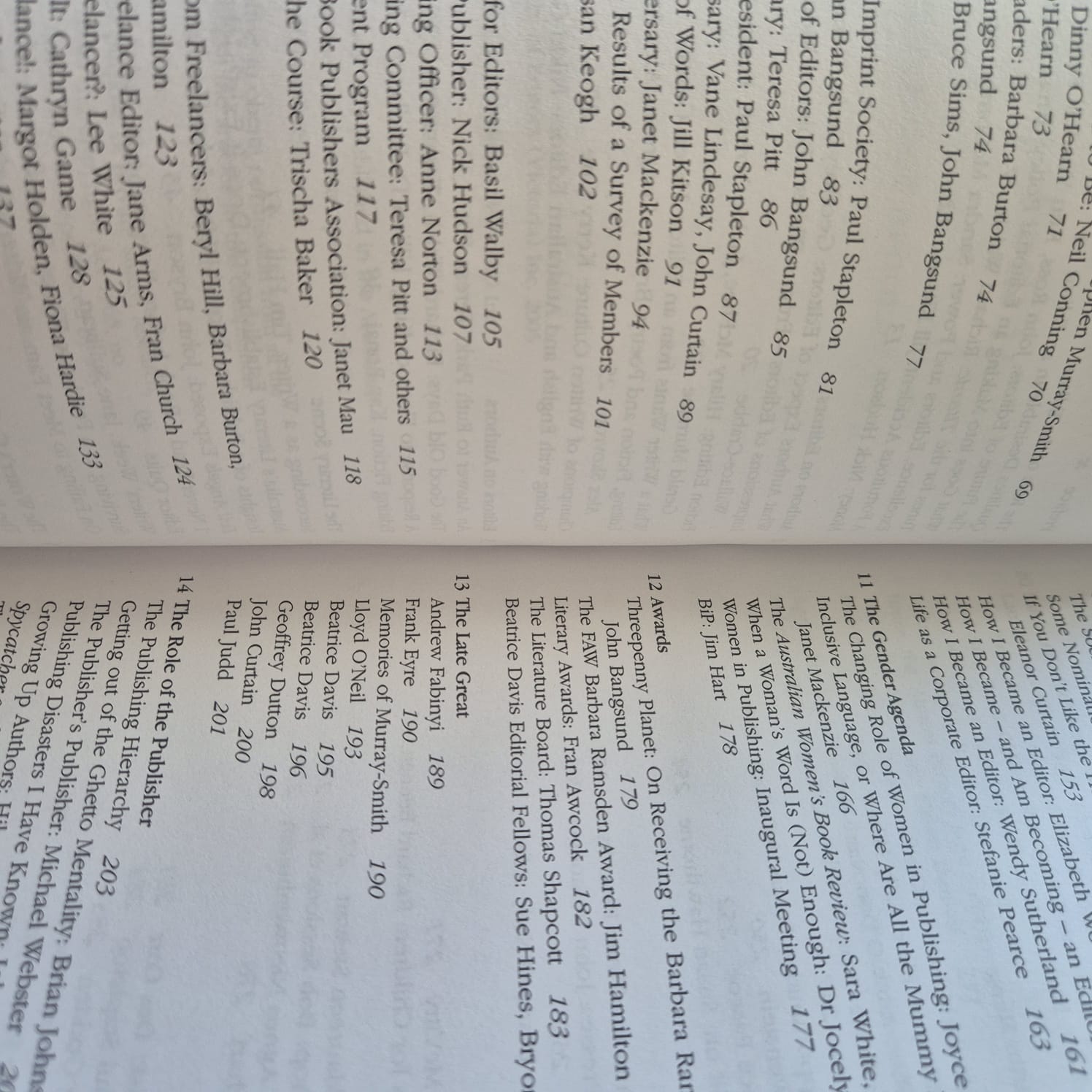 'At the Typeface: Selections from the Newsletter of the Victorian Society of Editors' edited by Janet Mackenzie (signed copy)