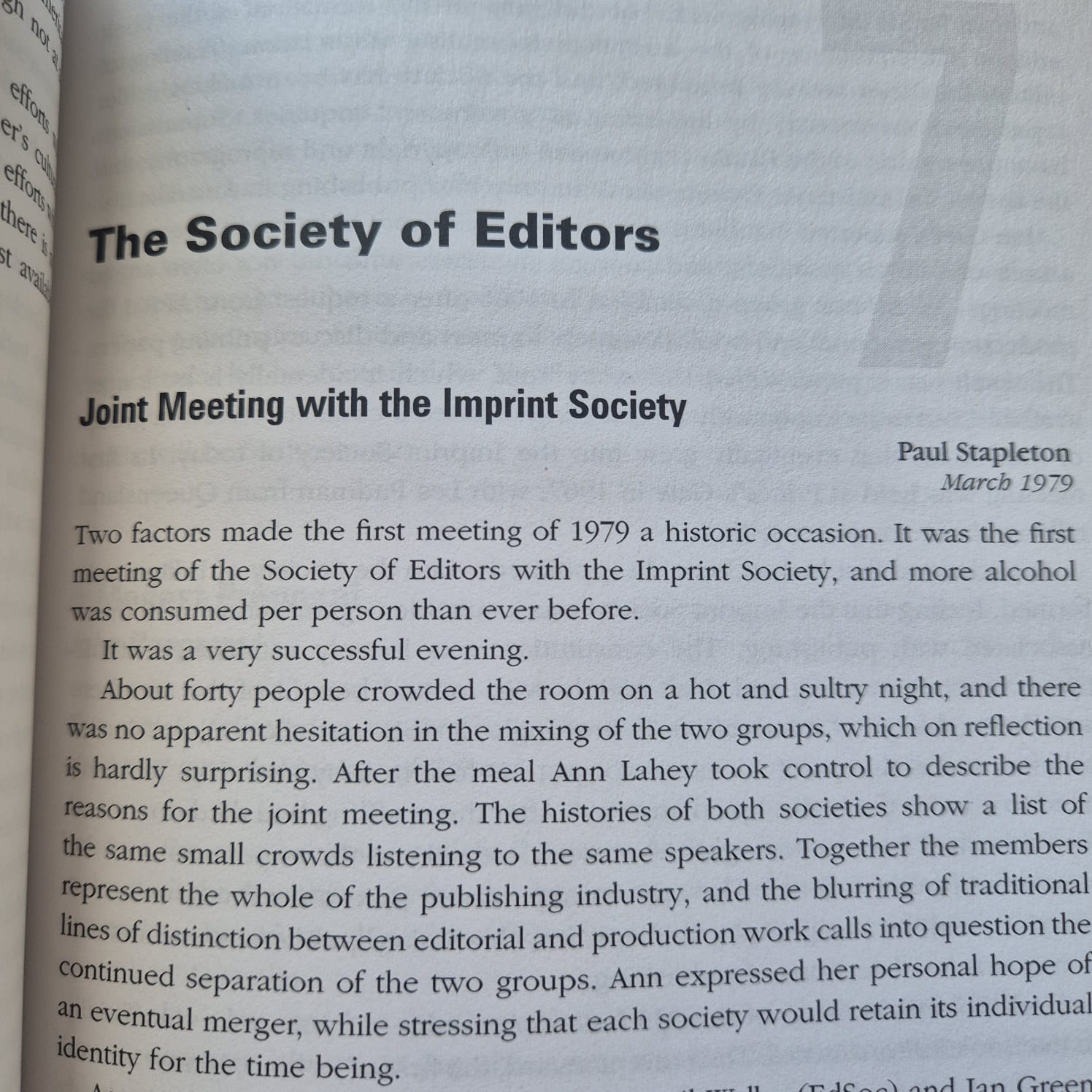 'At the Typeface: Selections from the Newsletter of the Victorian Society of Editors' edited by Janet Mackenzie (signed copy)