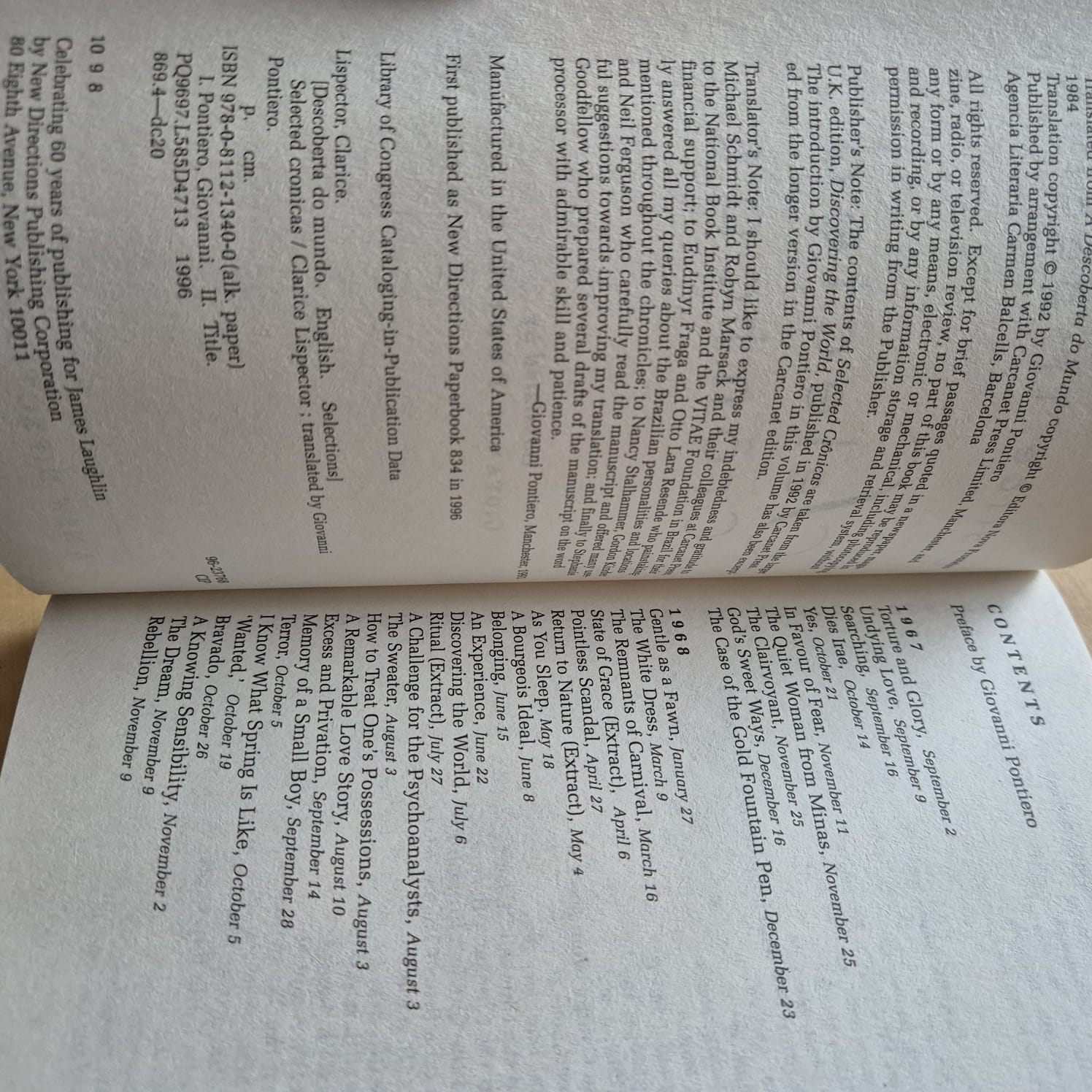 'Selected Crônicas' by Clarice Lispector