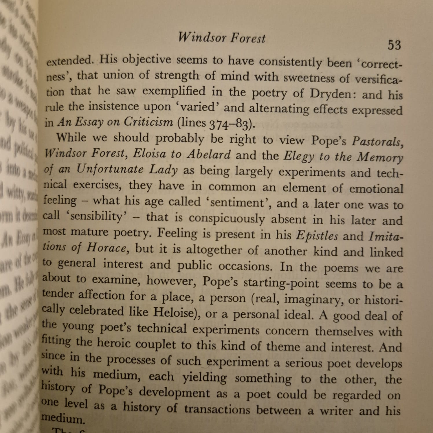 'Alexander Pope' by Yasmine Gooneratne