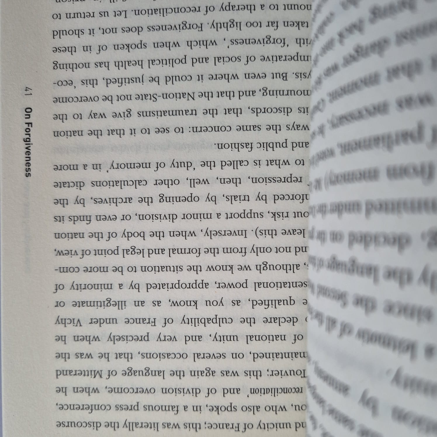 'On Cosmopolitanism and Forgiveness' by Jacques Derrida