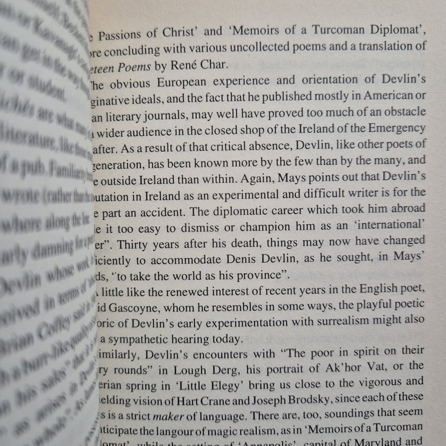 'False Faces: Poetry, Politics & Place' by Gerald Dawe