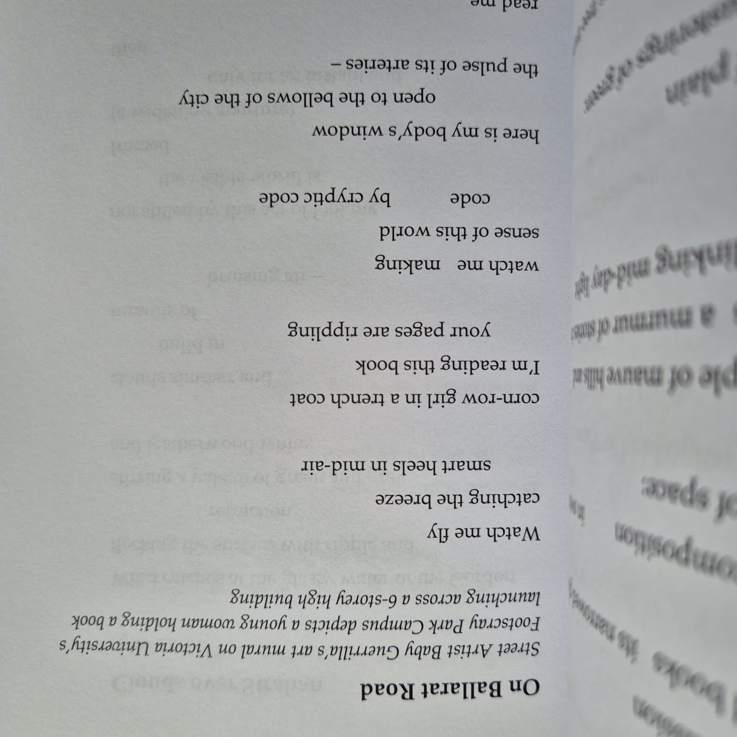 'This Shuttered Eye' by Rose Lucas (signed copy)
