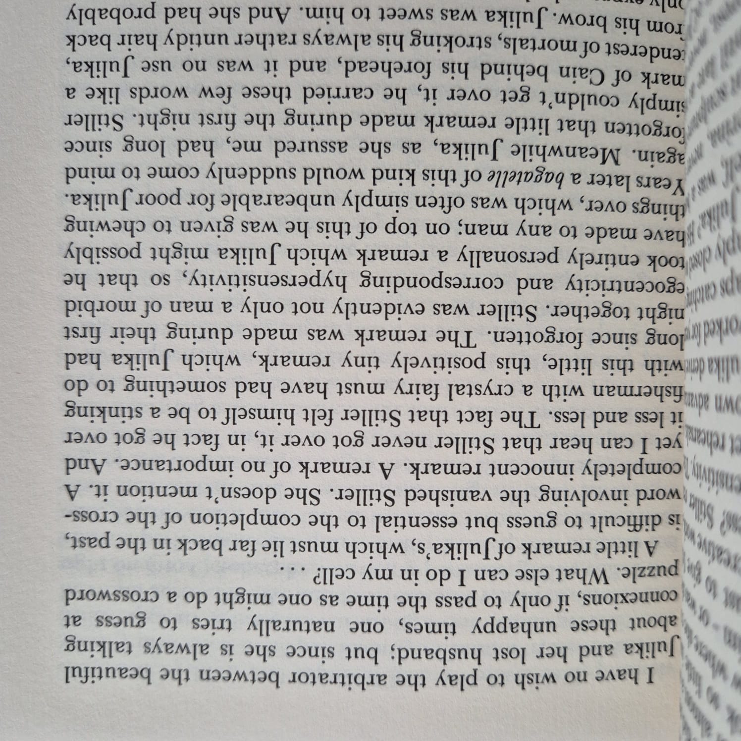 'I’m Not Stiller' by Max Frisch