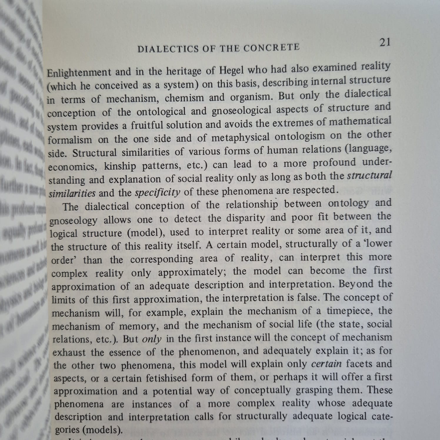 'Dialectics of the Concrete: A Study on Problems of Man and World' by Karel Kosík