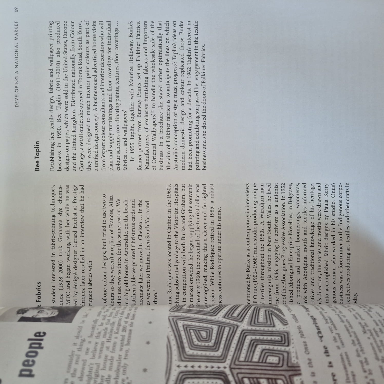 'Frances Burke: Designer of Modern Textiles' by Nanette Carter and Robyn Oswald-Jacobs