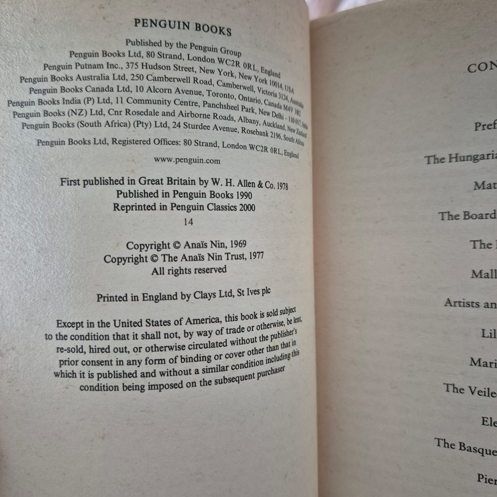 'Delta of Venus' by Anaïs Nin