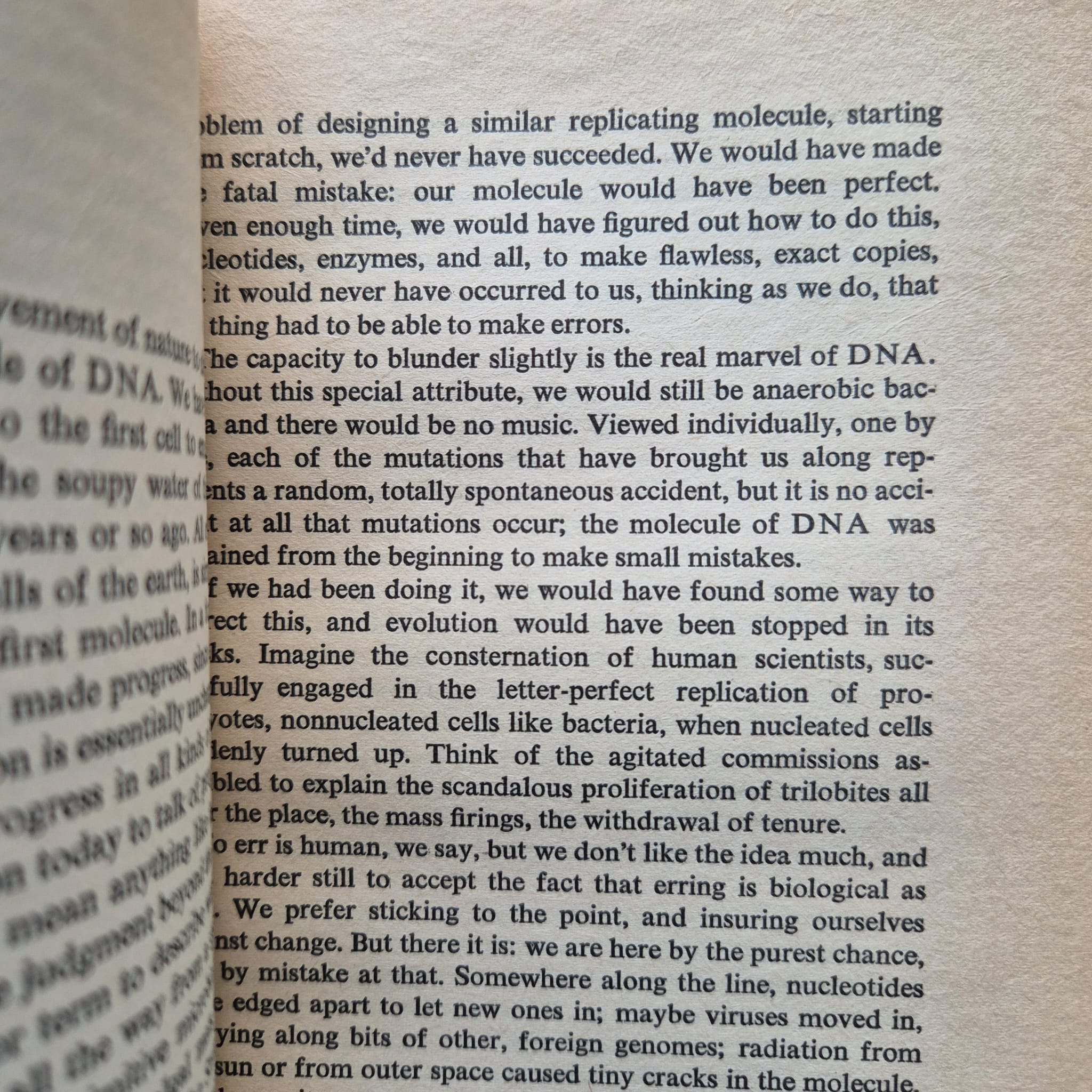 'The Medusa and the Snail: More Notes of a Biology Watcher' by Lewis Thomas