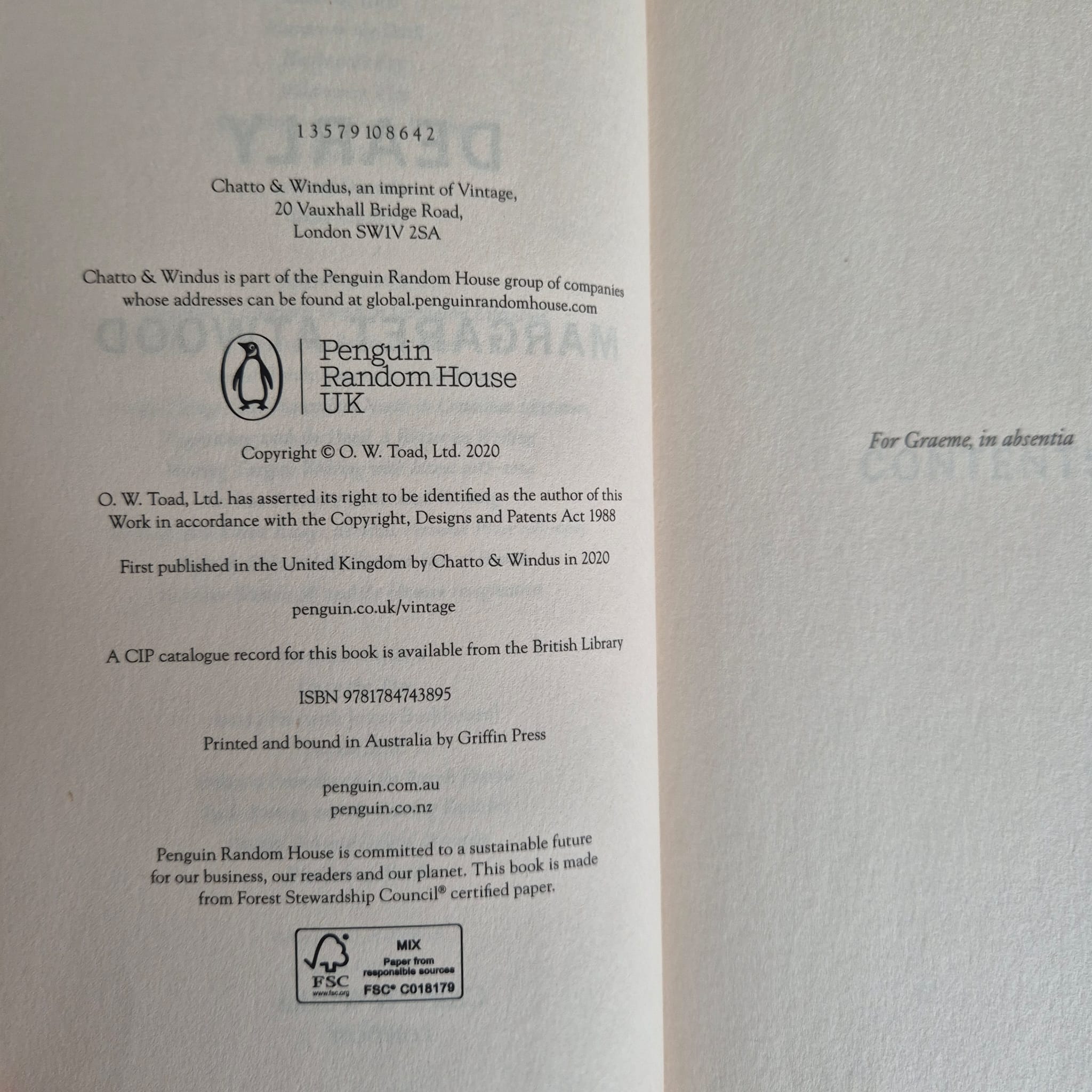 'Dearly: Poems' by Margaret Atwood