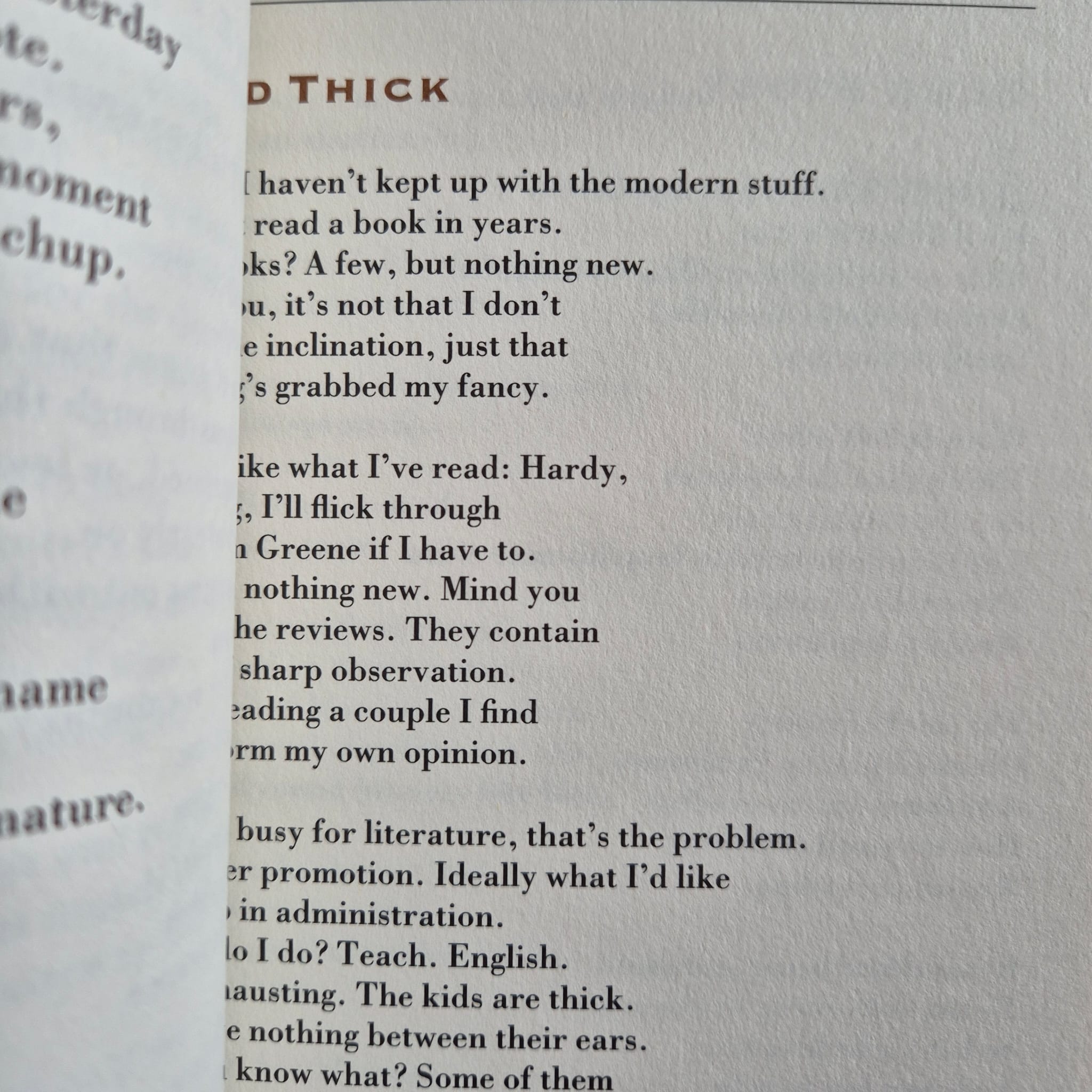 'Storm Damage' by Brian Patten