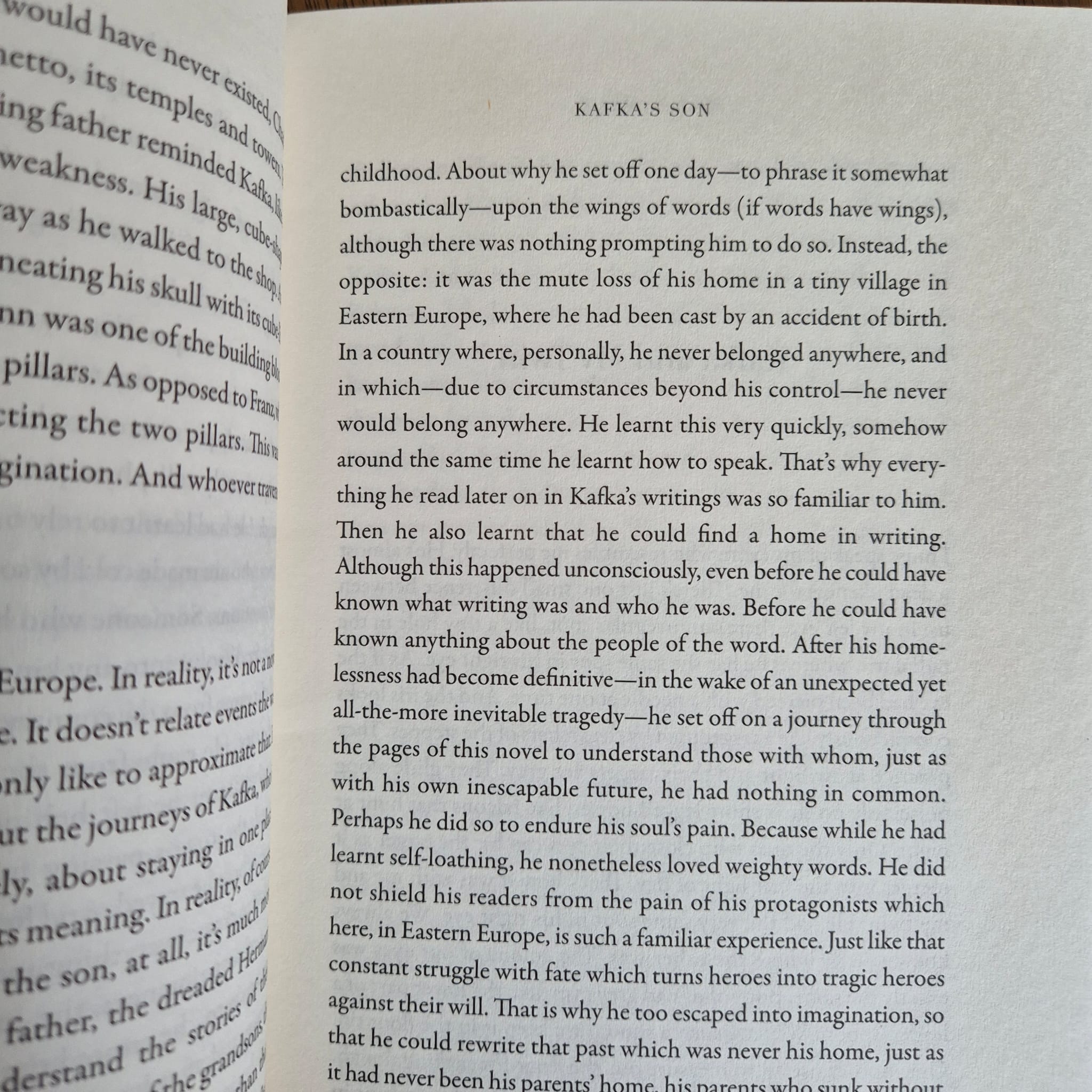 'Kafka’s Son' by Szilárd Borbély