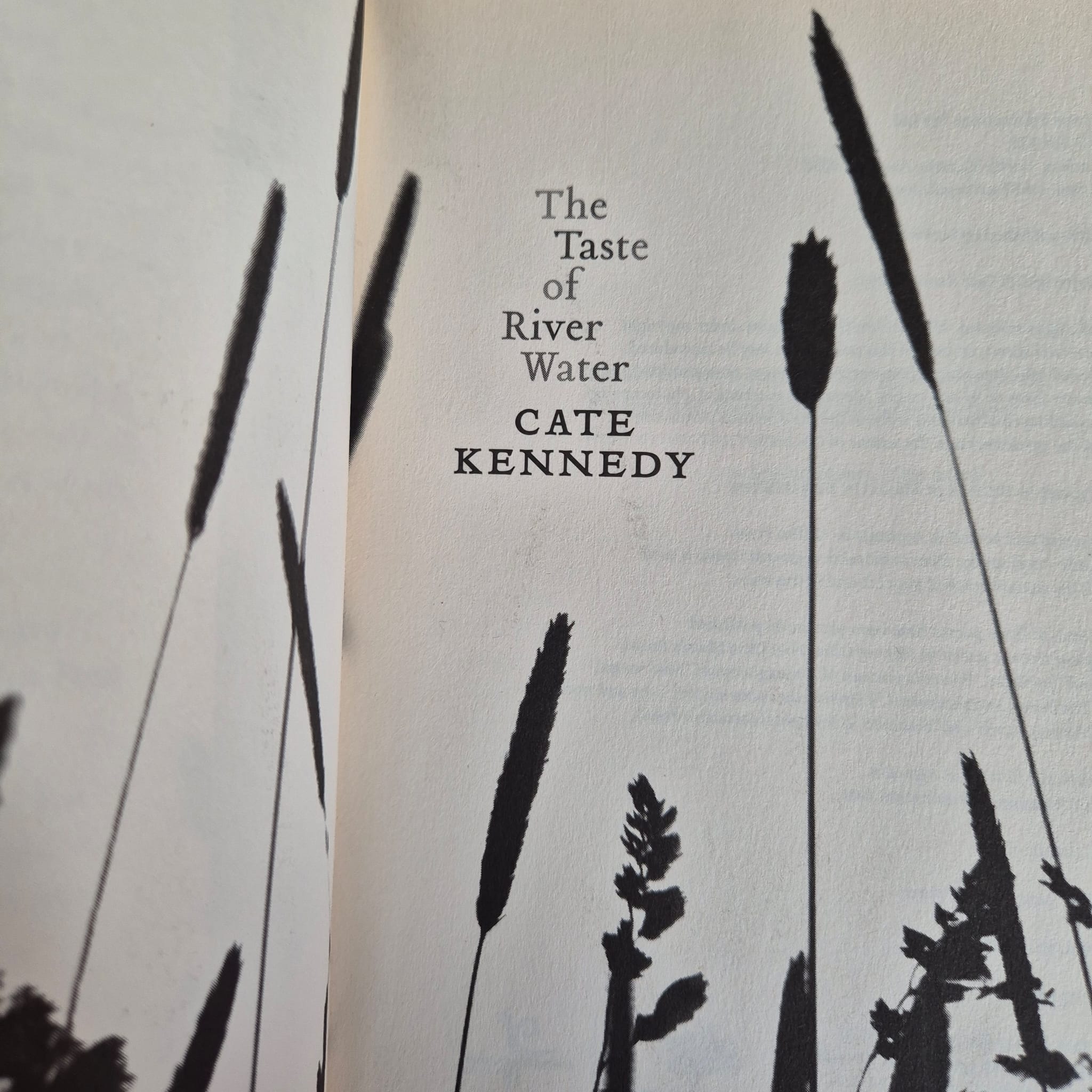 'The Taste of River Water' by Cate Kennedy