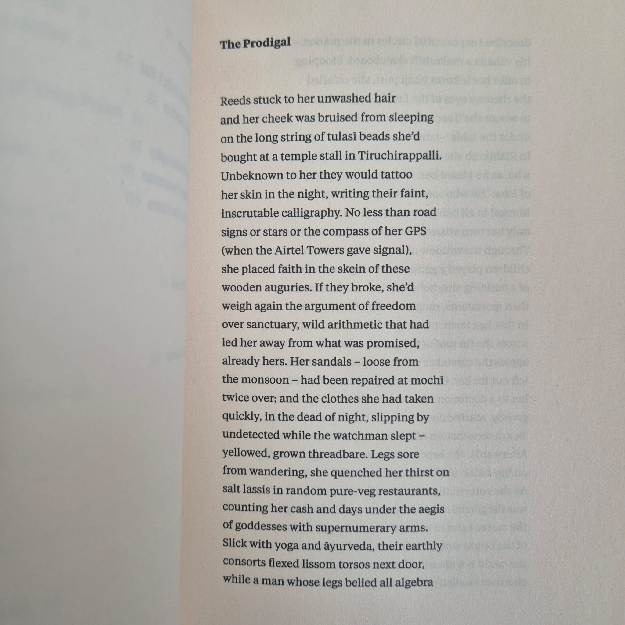‘The Prodigal’ by Suneeta Peres da Costa